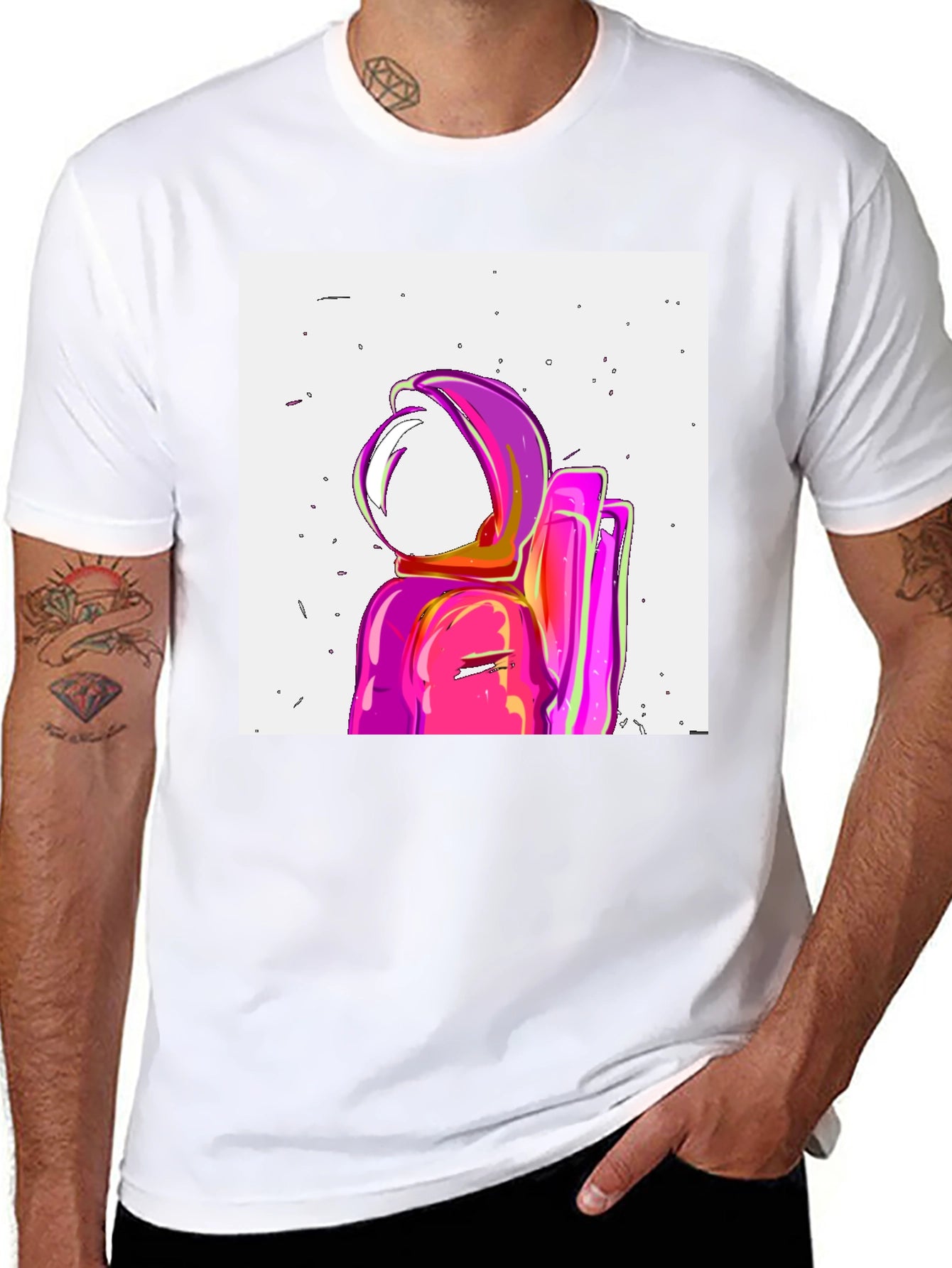Astronaut Graphic T-Shirt - Modern Style