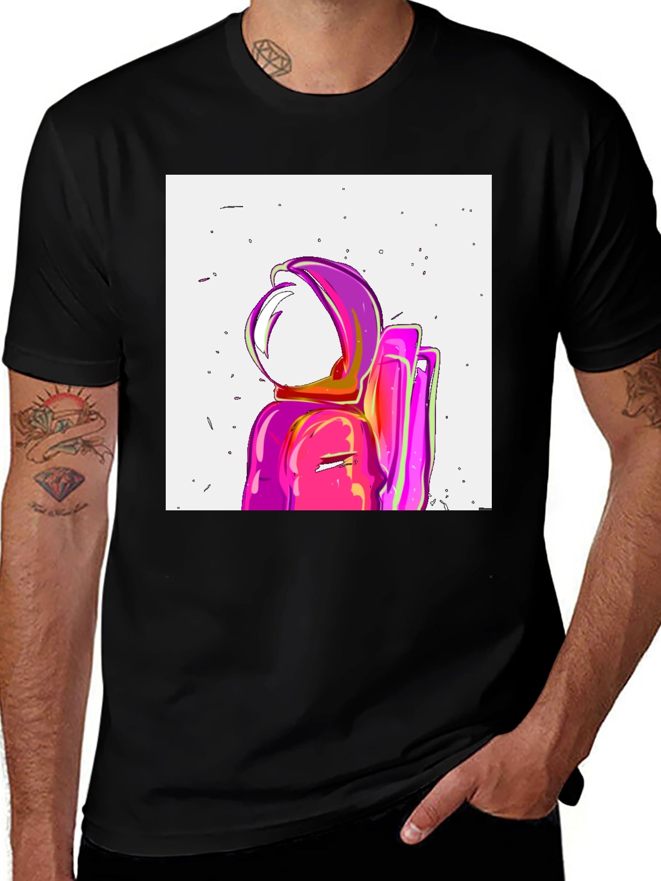 Astronaut Graphic T-Shirt - Modern Style