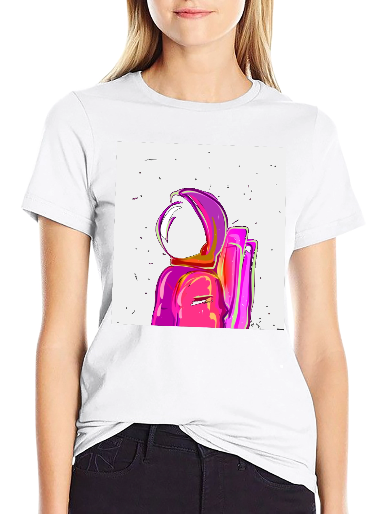 Astronaut Graphic T-Shirt - Modern Style