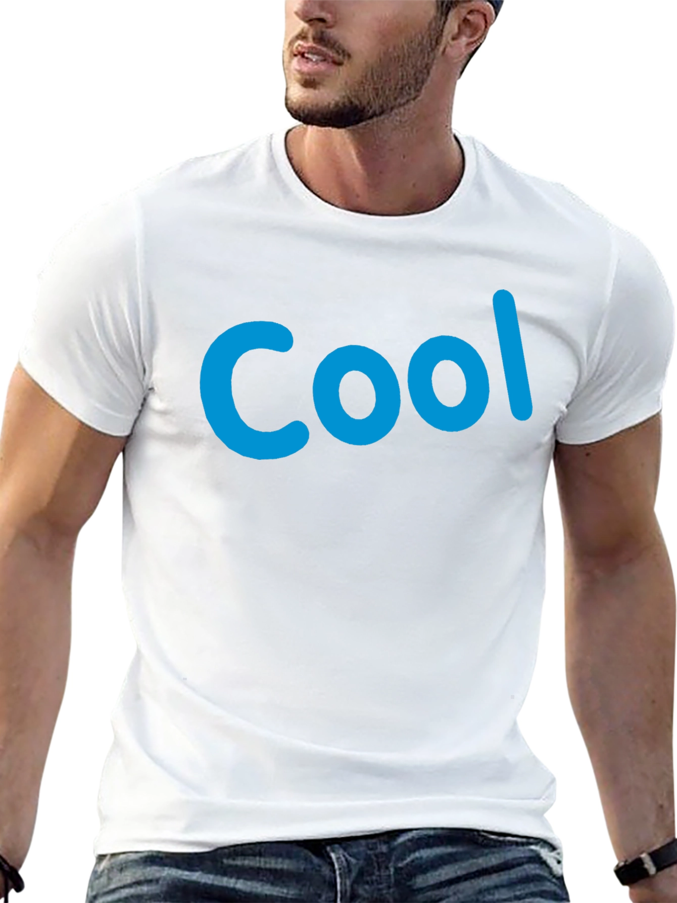 Cool Graphic Tee - Mens Black T-Shirt