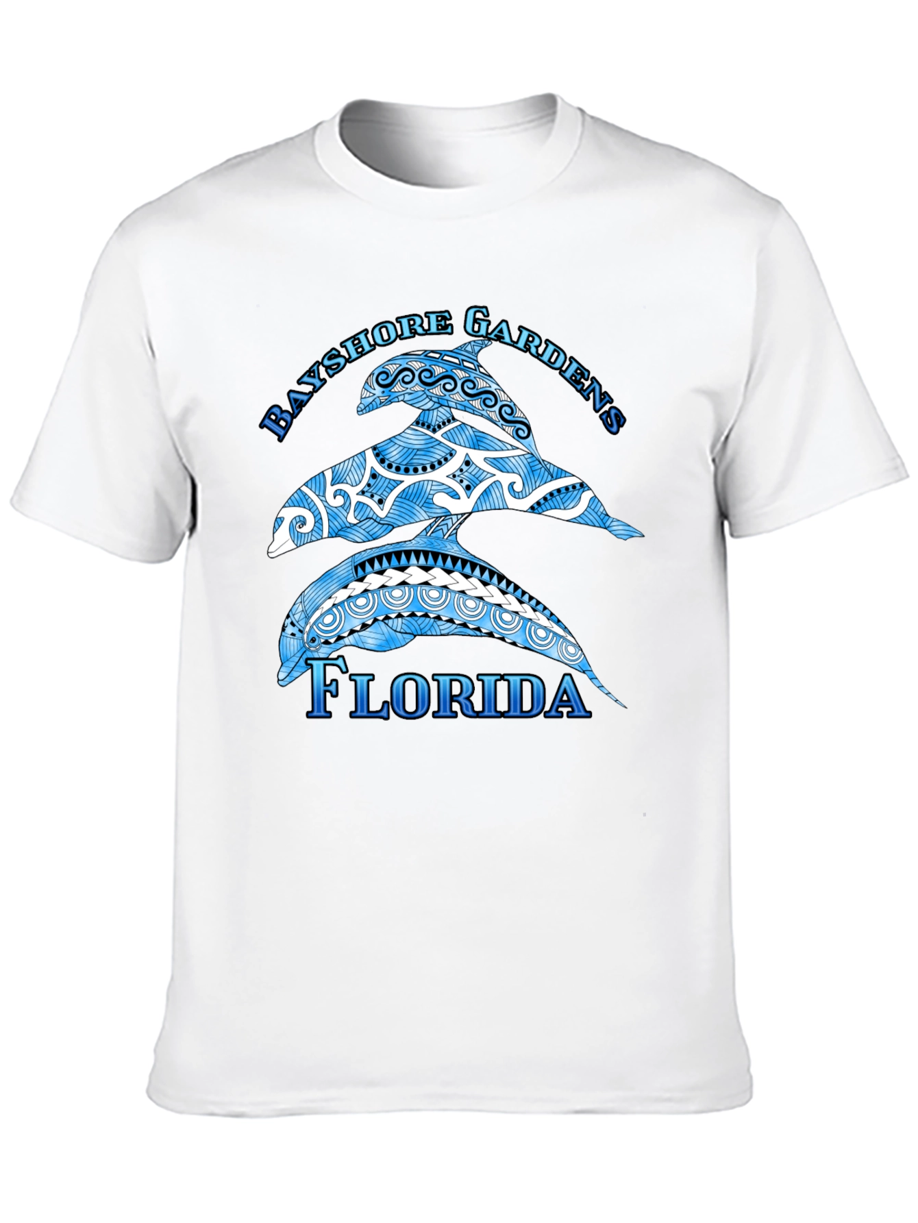 Bayshore Gardens Florida Dolphin T-Shirt