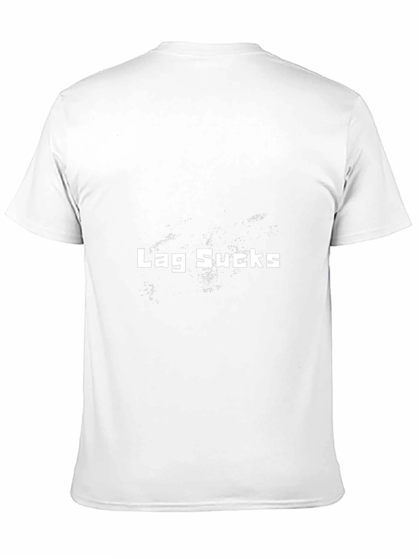 Lag Sucks Graphic Black T-Shirt - Gamer Apparel