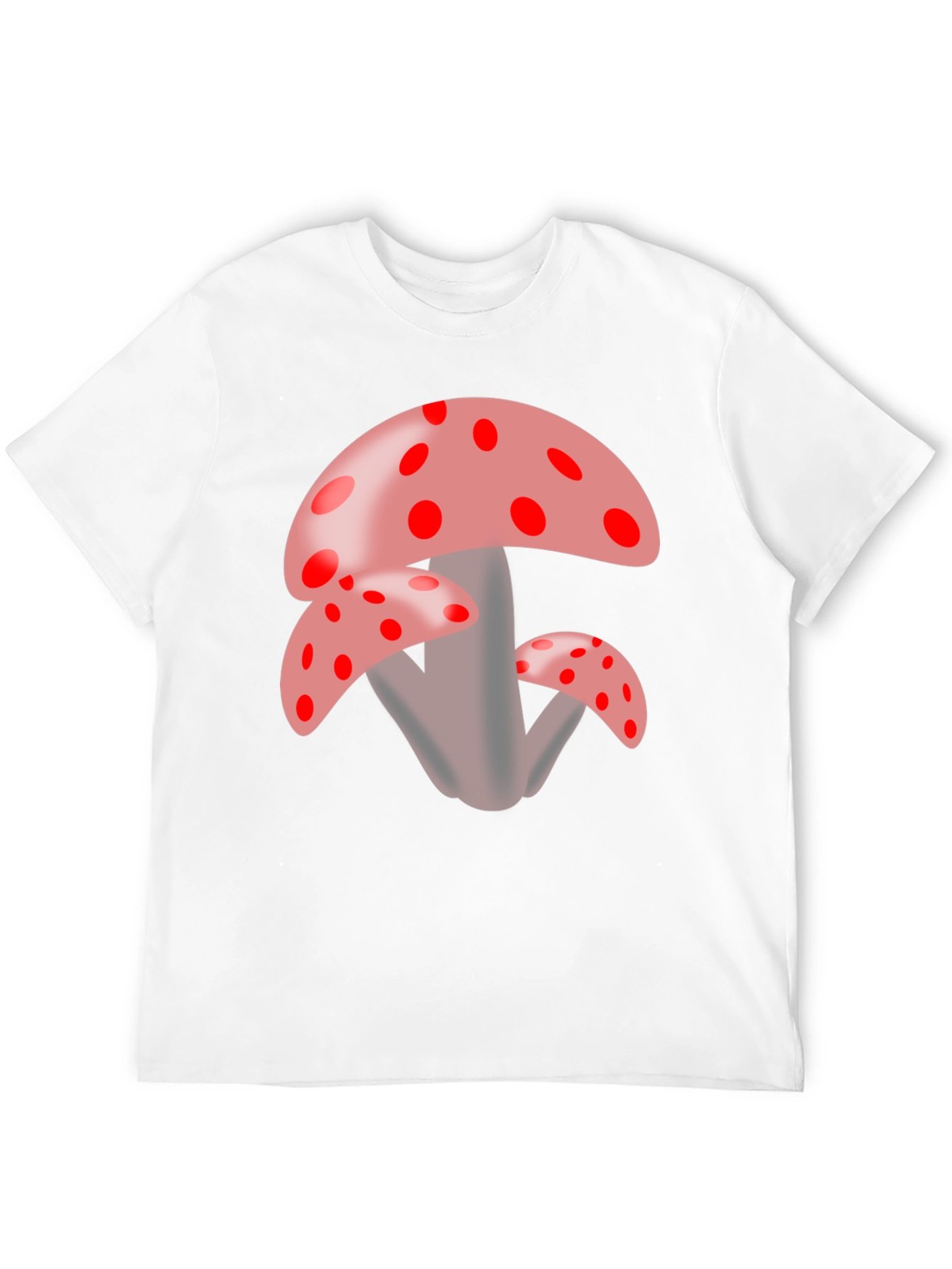 Mushroom Graphic Black Tee