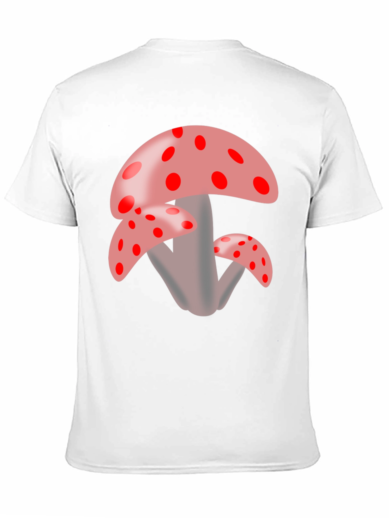 Mushroom Graphic Black Tee
