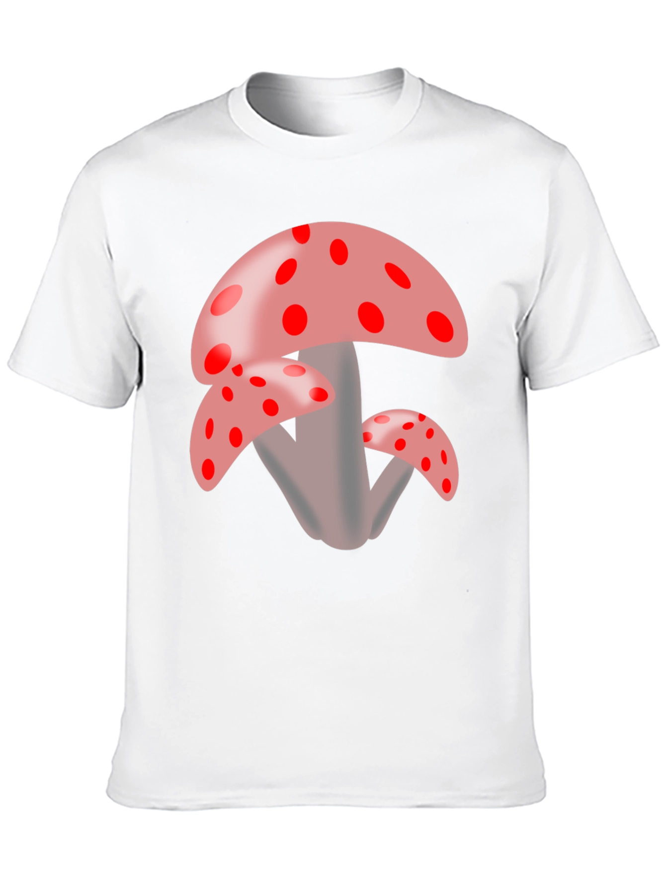 Mushroom Graphic Black Tee