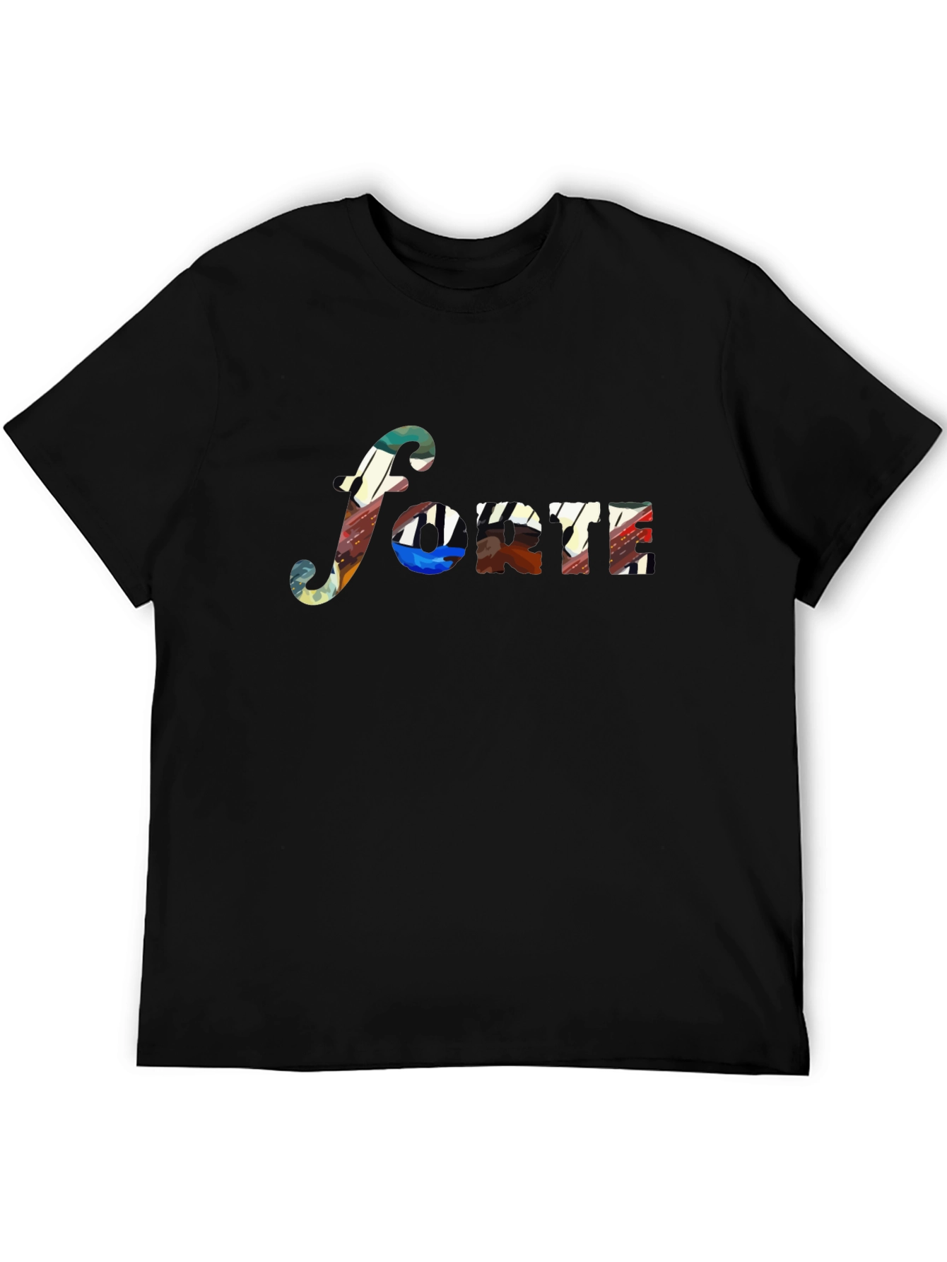 Forte Graphic Tee - Stylish Music Lovers T-Shirt