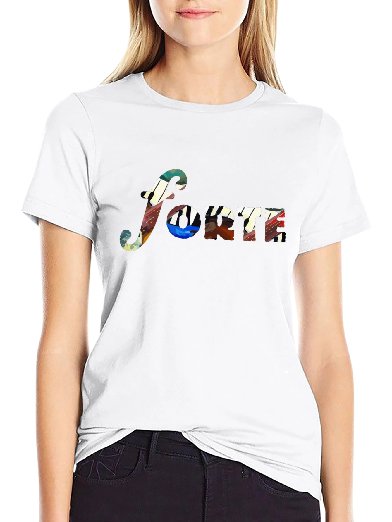 Forte Graphic Tee - Stylish Music Lovers T-Shirt