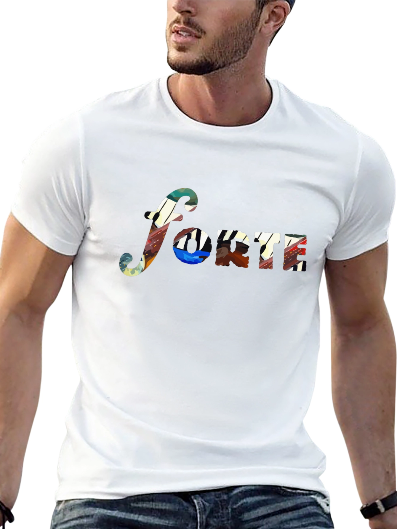 Forte Graphic Tee - Stylish Music Lovers T-Shirt