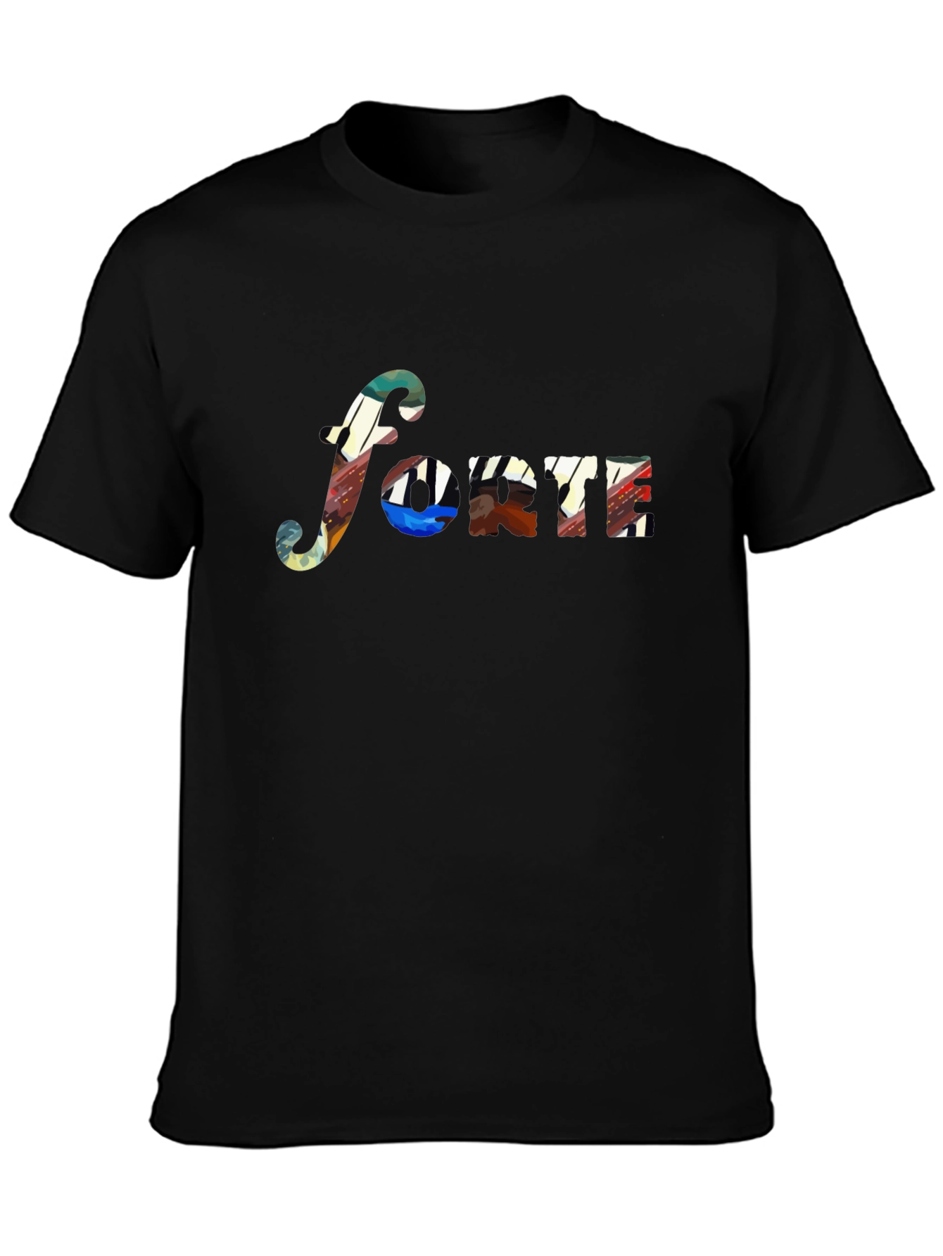Forte Graphic Tee - Stylish Music Lovers T-Shirt