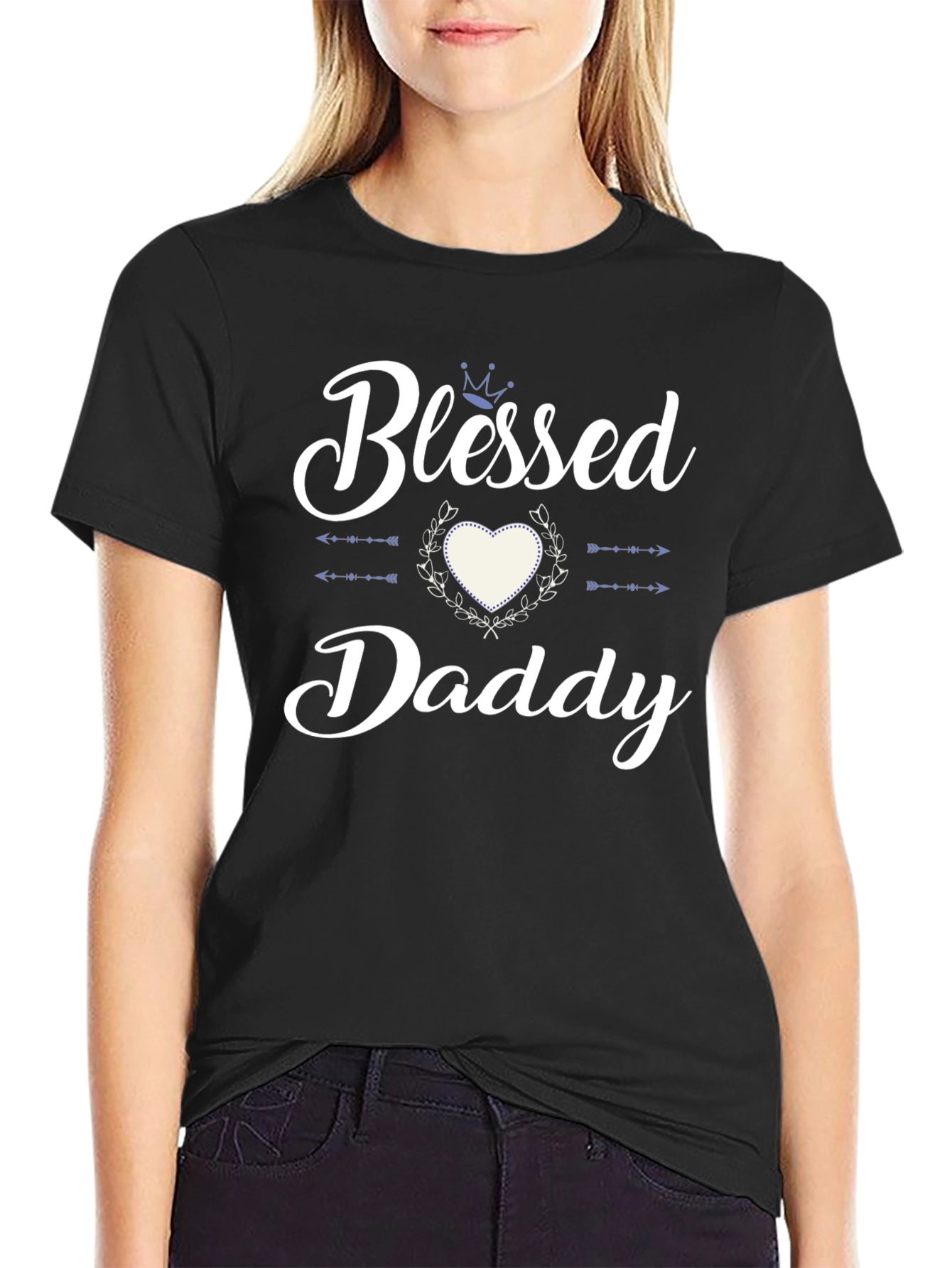 Blessed Daddy T-Shirt - Stylish Dad Apparel