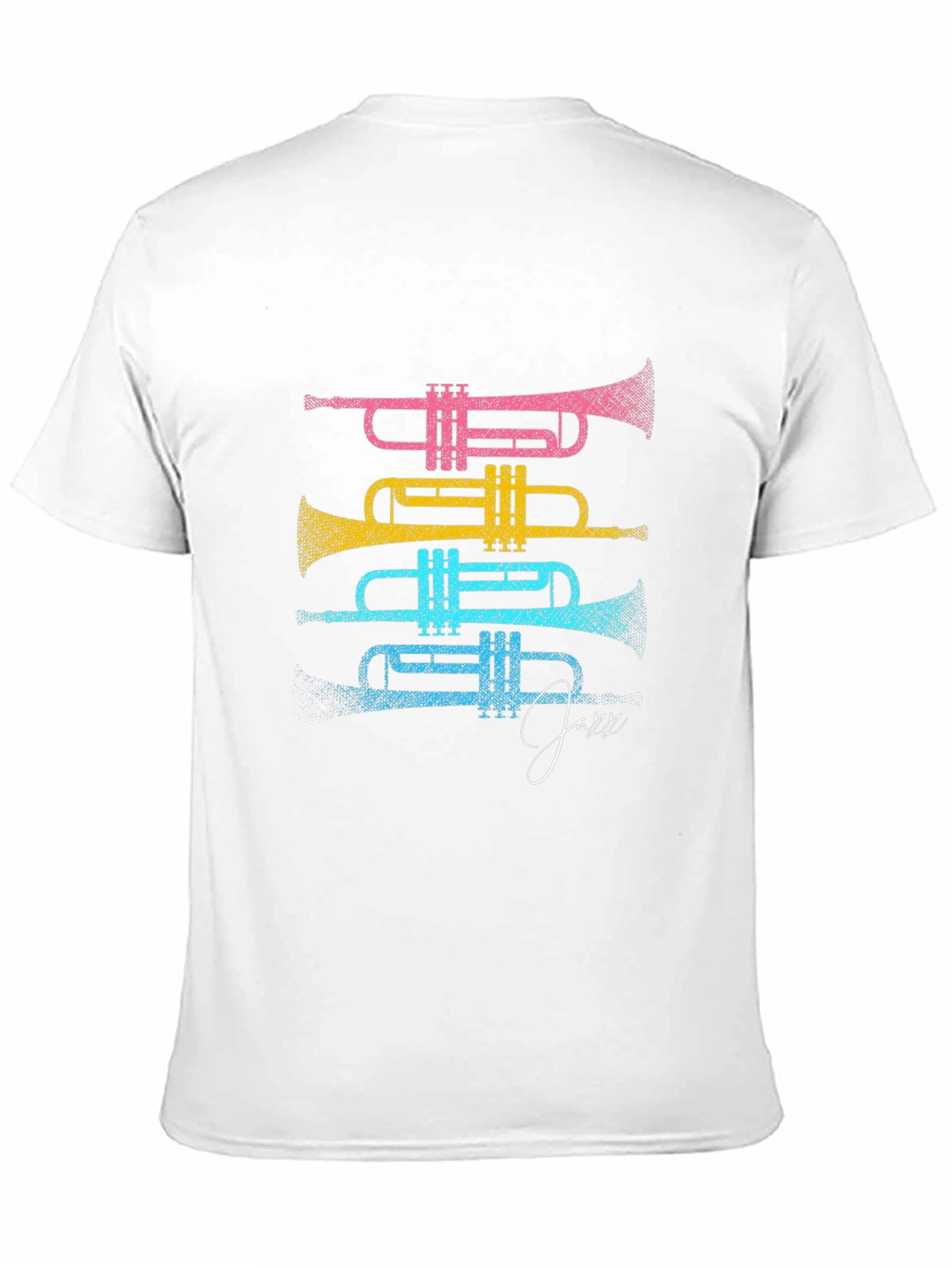 Colorful Trumpet Jazz T-Shirt