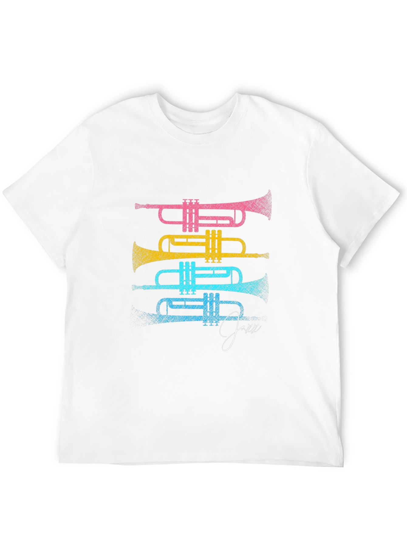 Colorful Trumpet Jazz T-Shirt