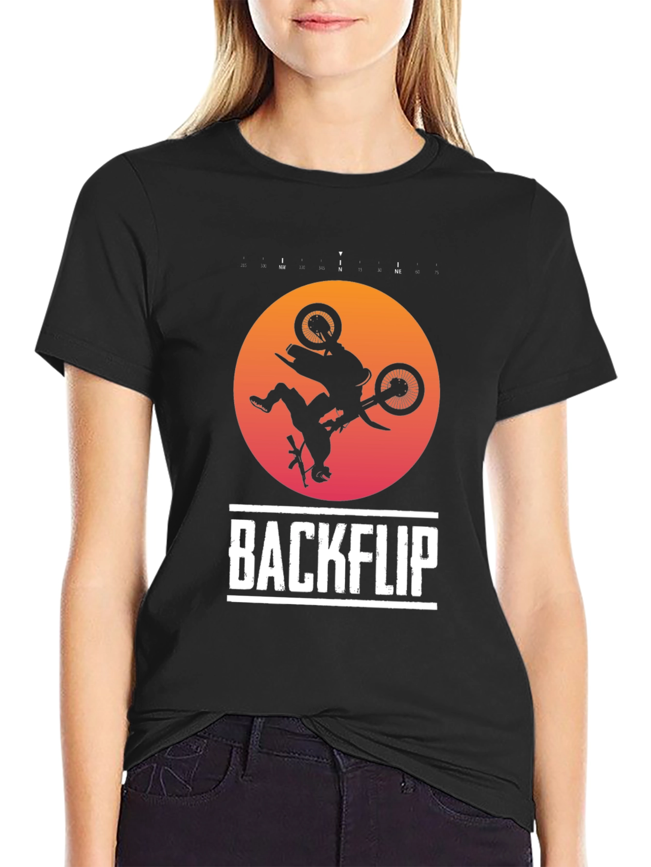 Backflip Stunt Bike T-Shirt