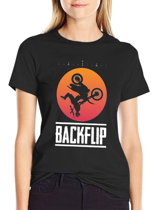 Backflip Stunt Bike T-Shirt