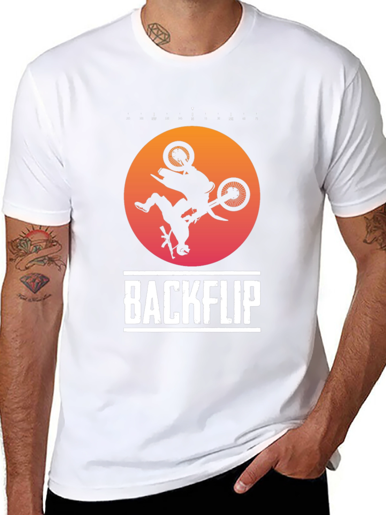 Backflip Stunt Bike T-Shirt