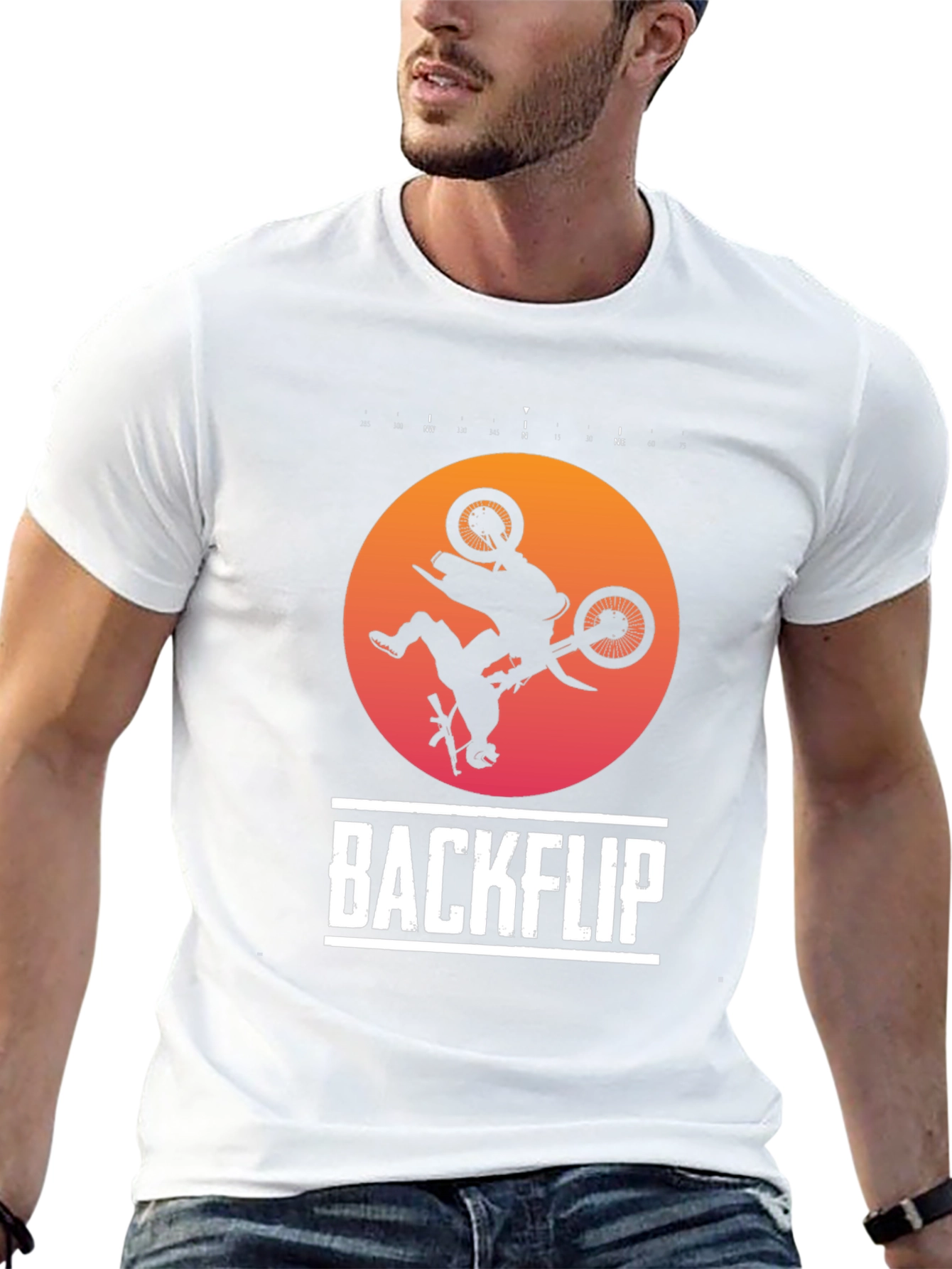 Backflip Stunt Bike T-Shirt