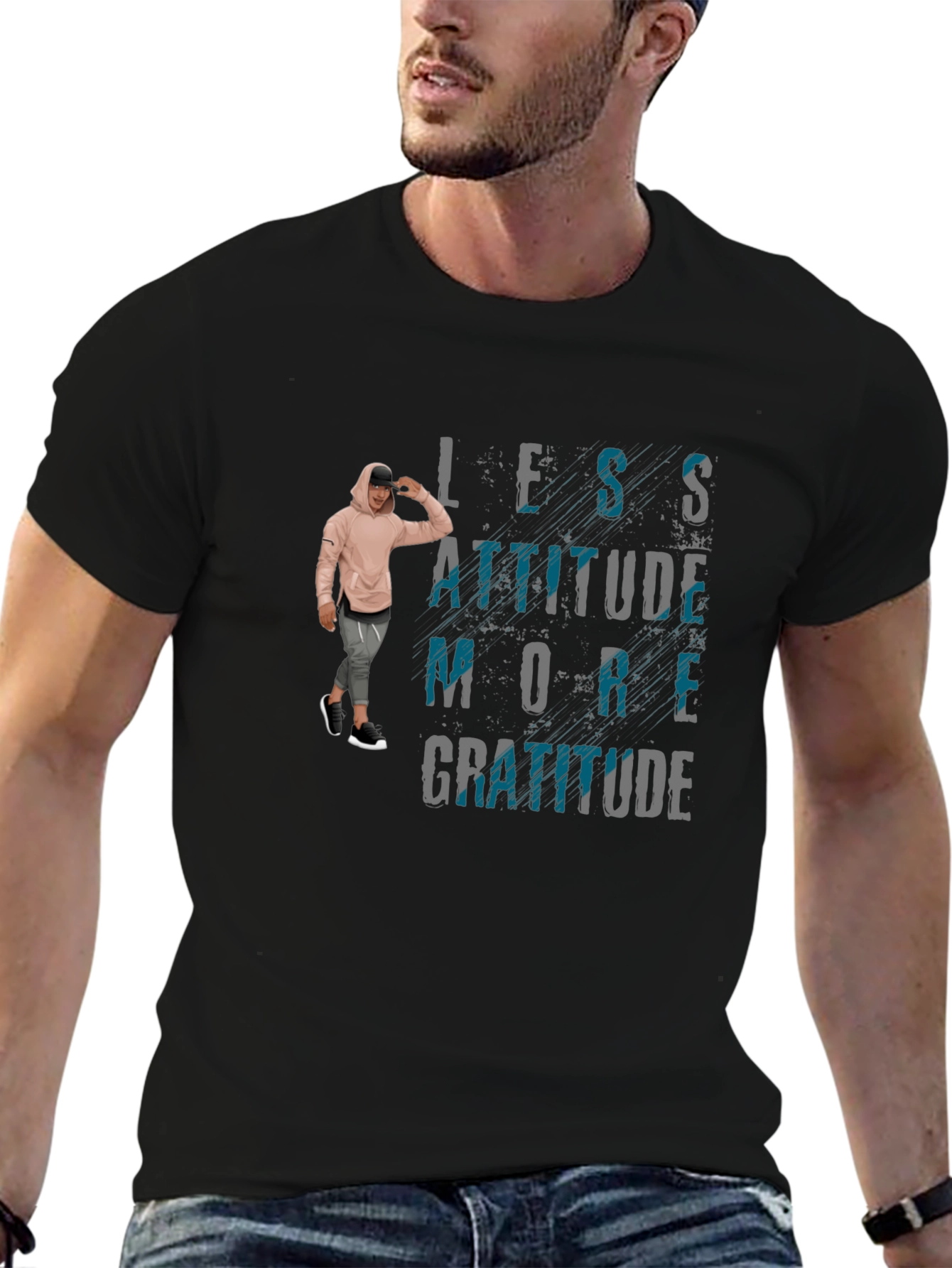 Less Attitude More Gratitude T-Shirt