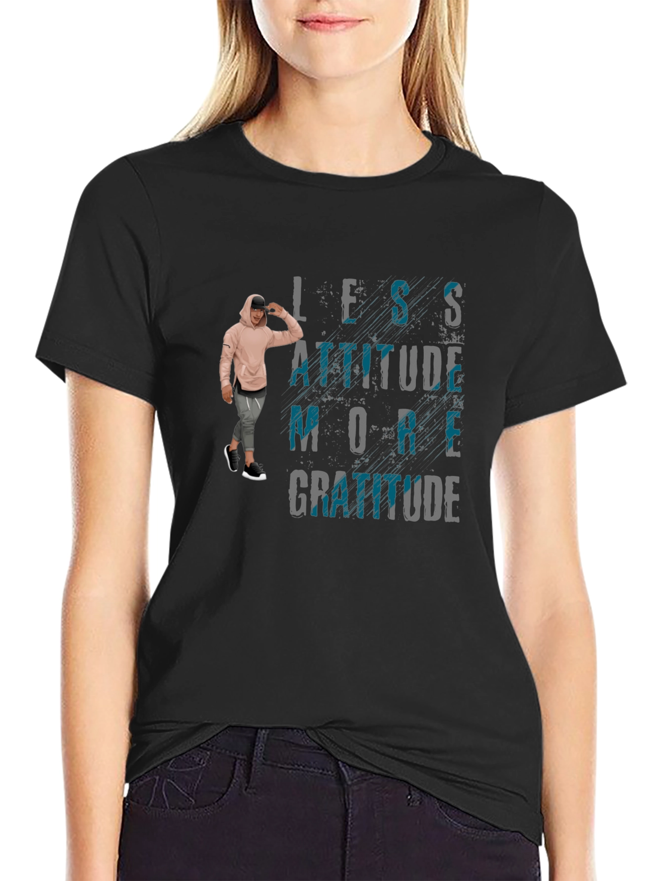 Less Attitude More Gratitude T-Shirt