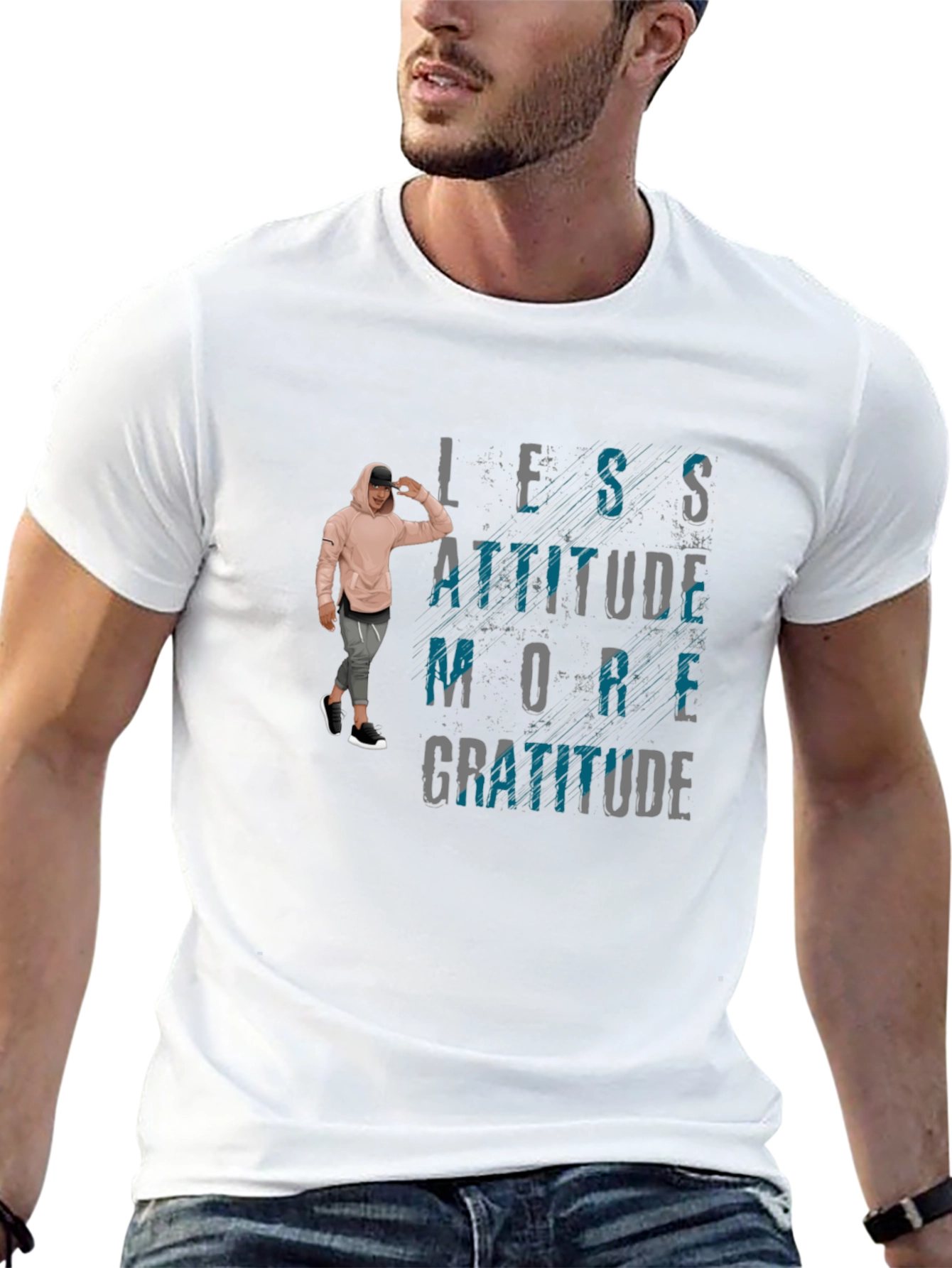 Less Attitude More Gratitude T-Shirt