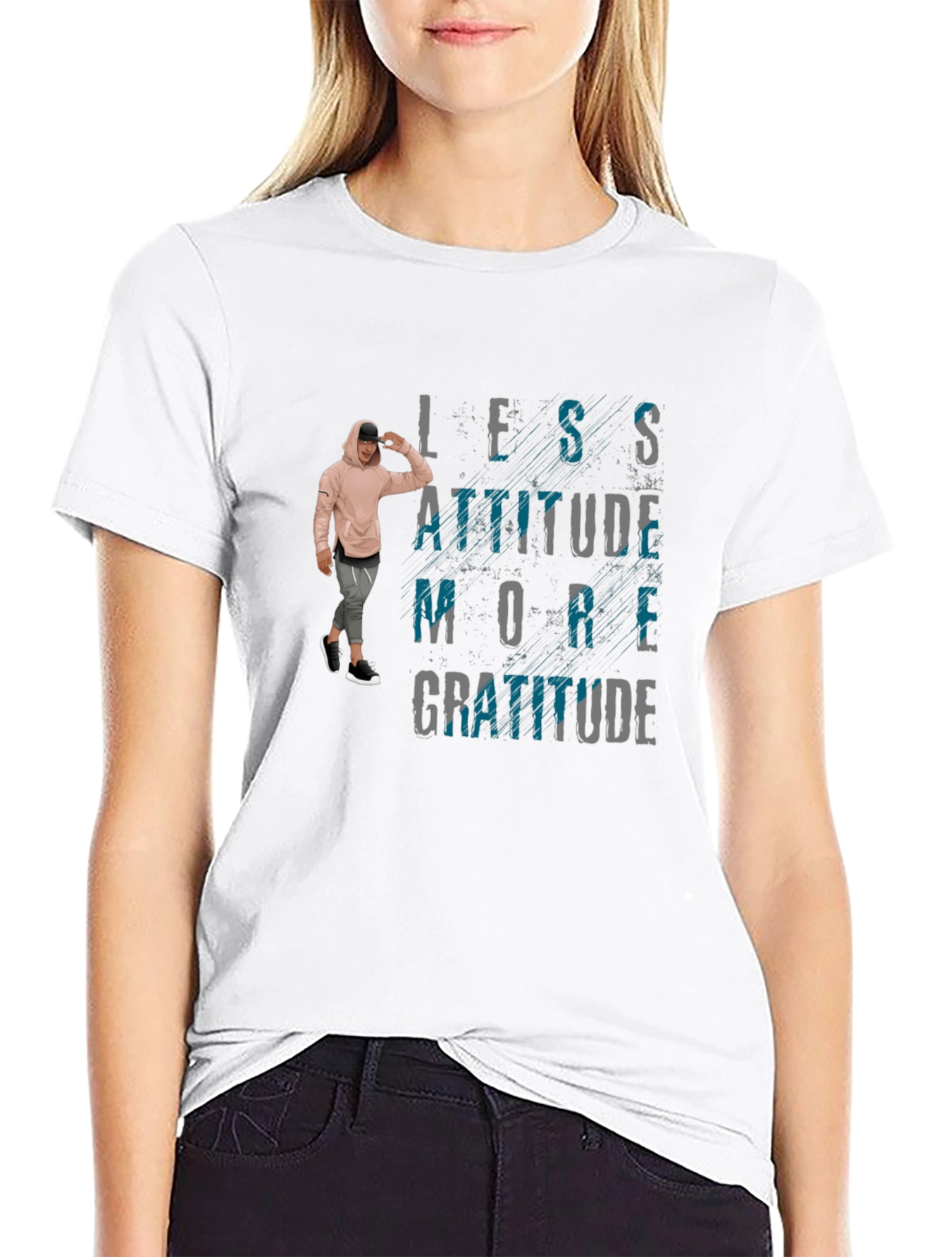 Less Attitude More Gratitude T-Shirt