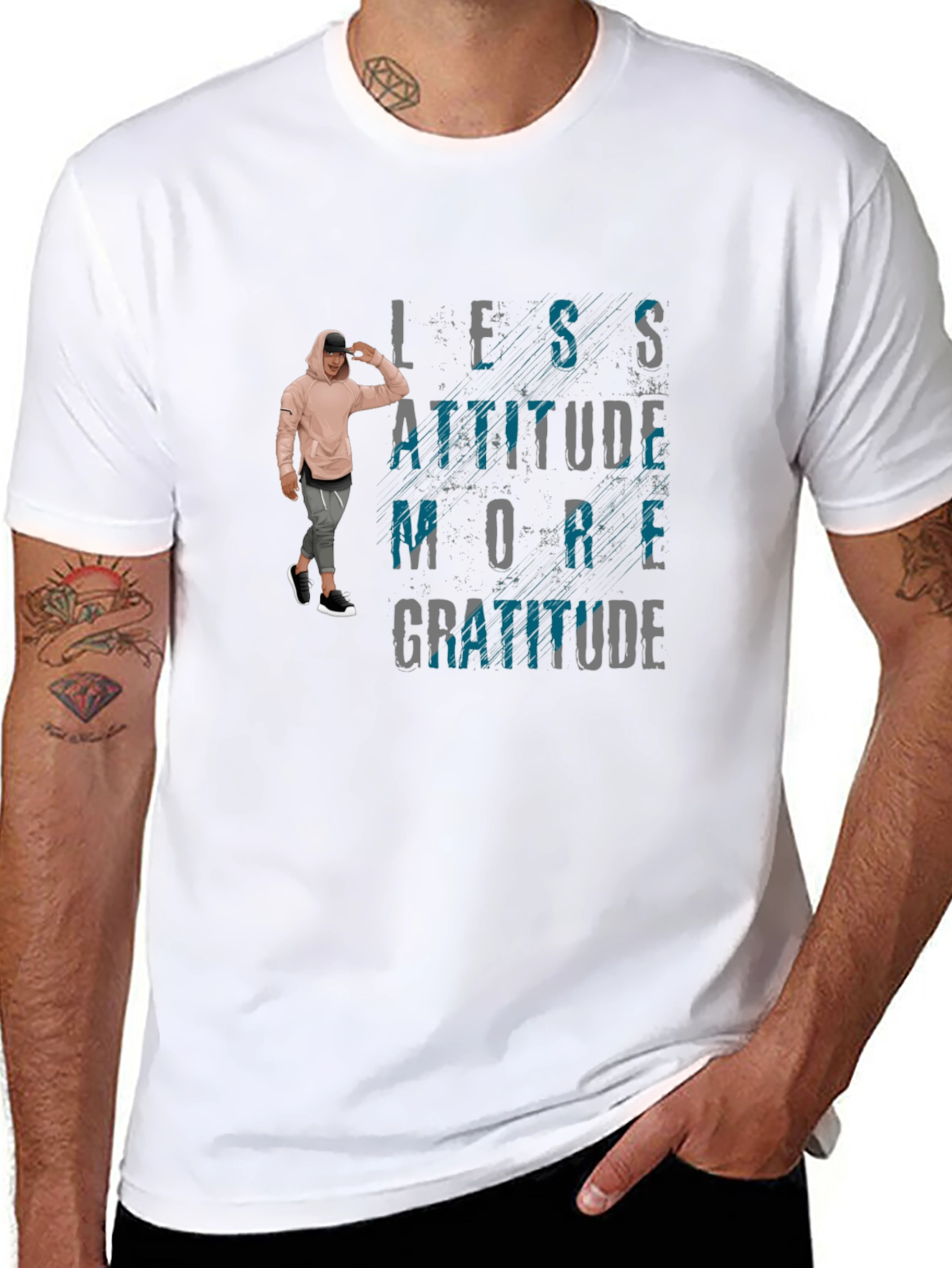 Less Attitude More Gratitude T-Shirt
