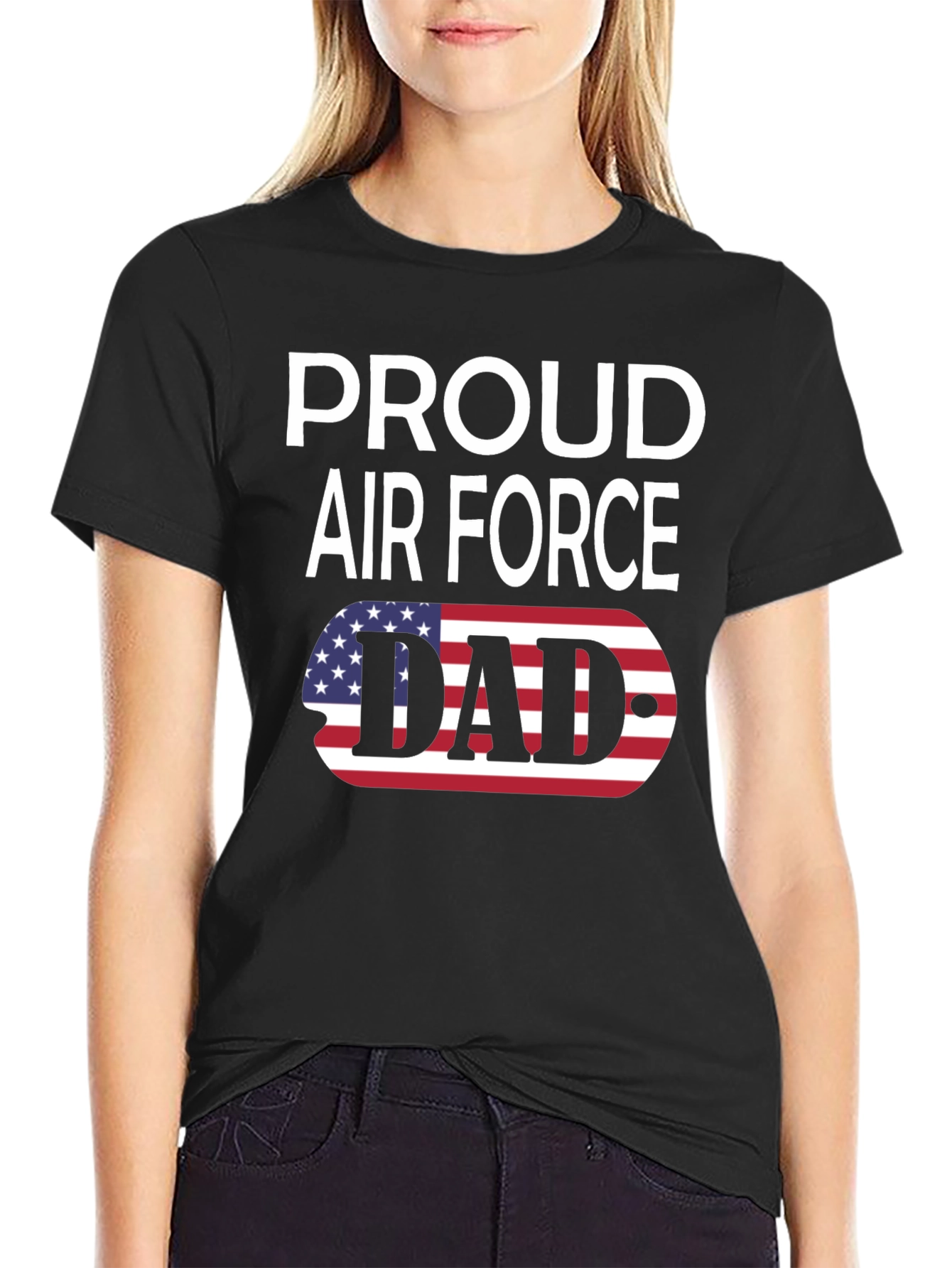 Proud Air Force Dad T-Shirt