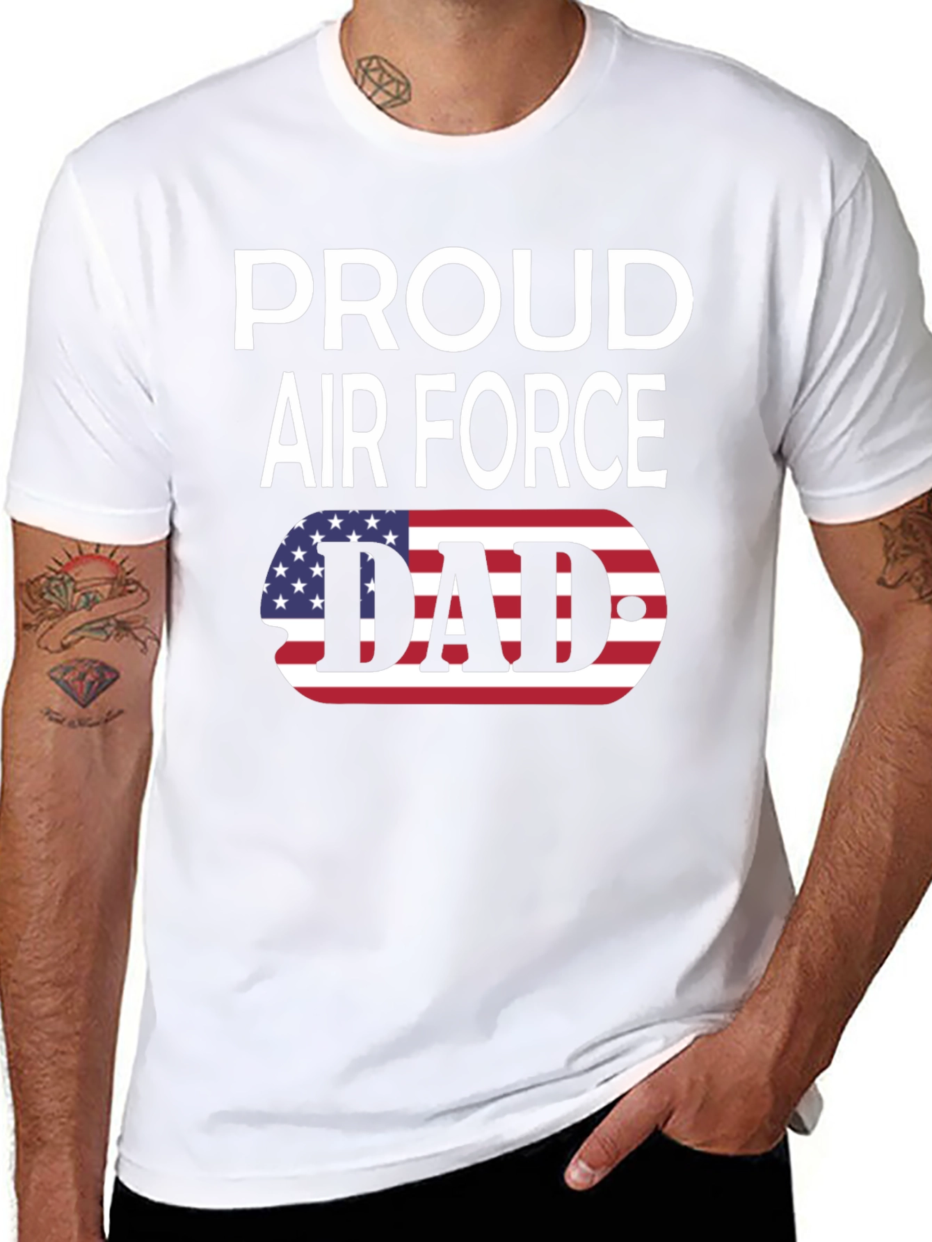 Proud Air Force Dad T-Shirt