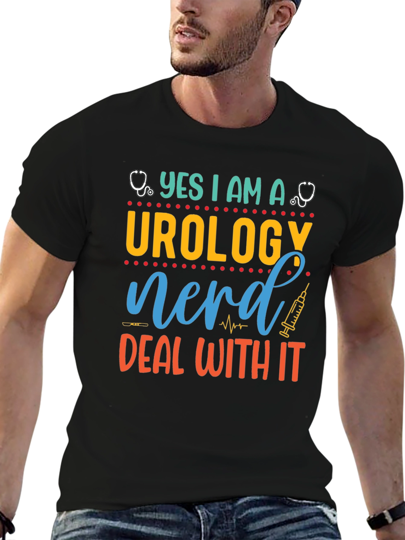 Urology Nerd T-Shirt - Funny Medical Doctor Tee