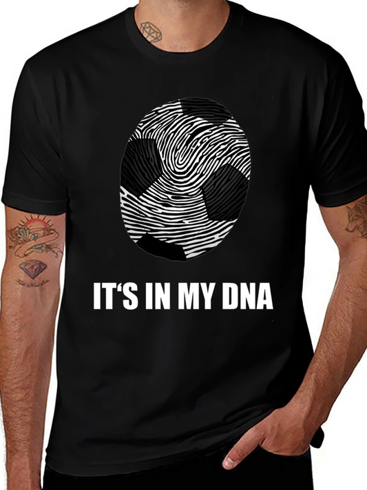 Soccer DNA Graphic Tee - Black