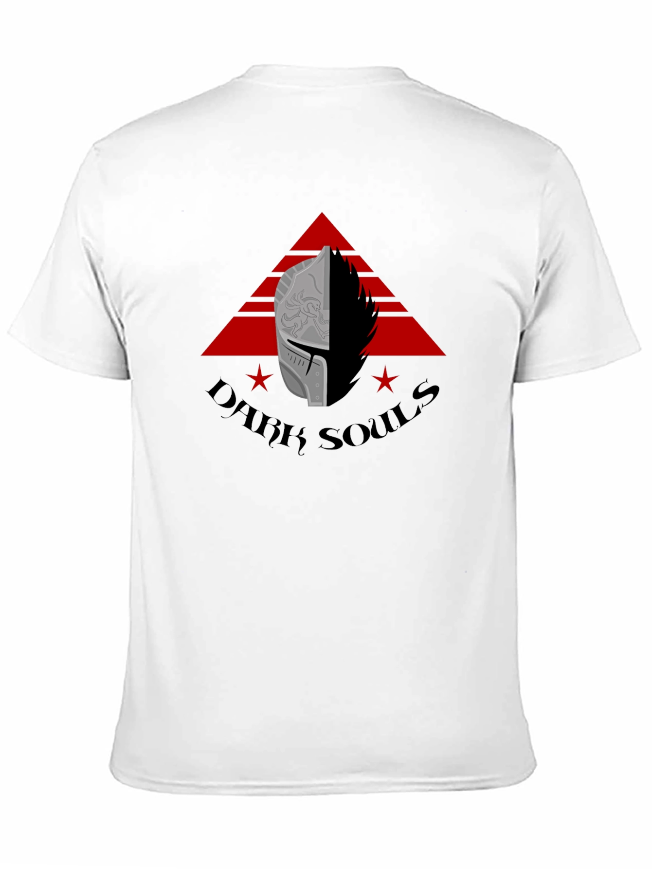 Dark Souls Graphic Tee - Knight Helmet Design