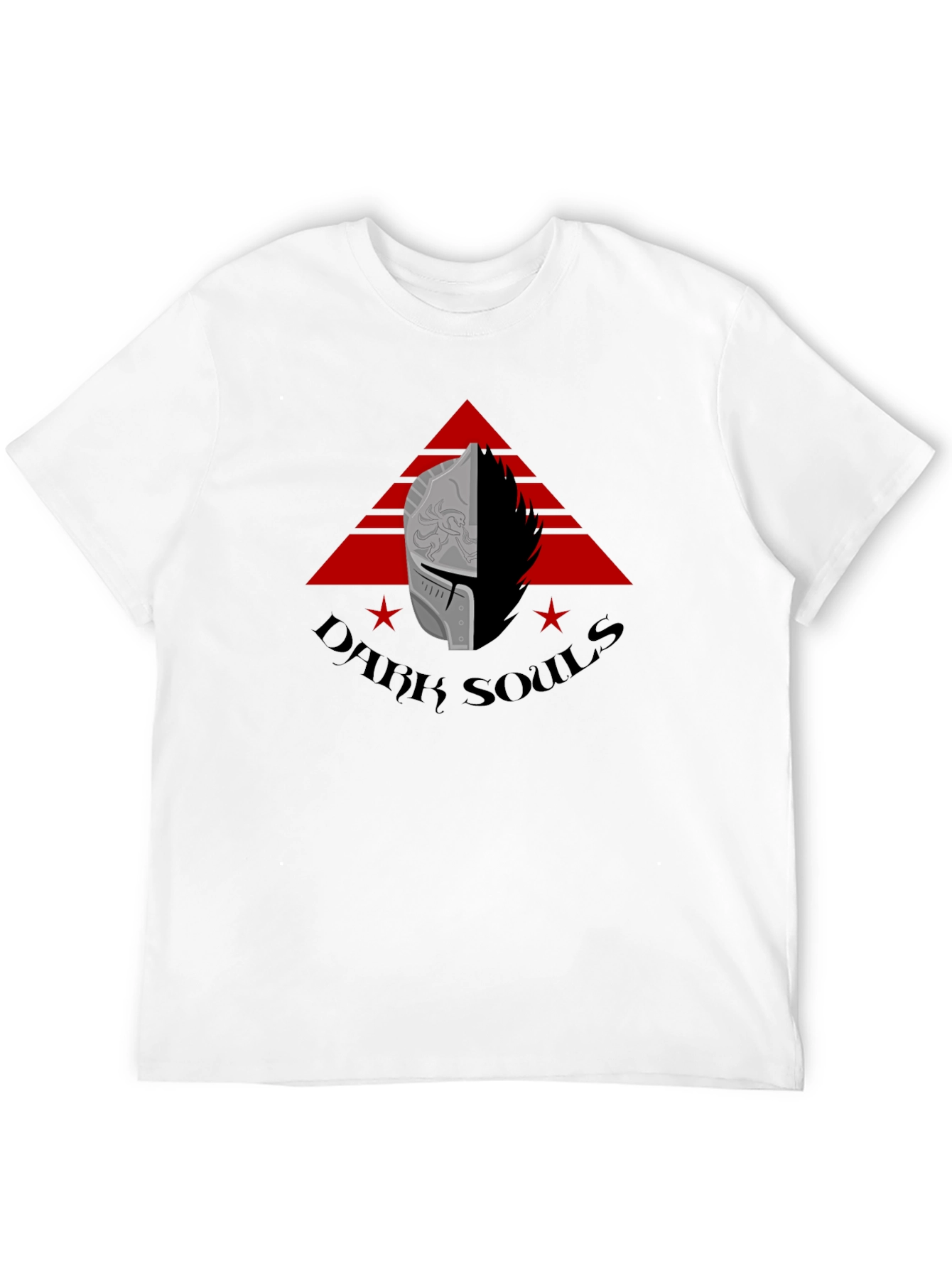 Dark Souls Graphic Tee - Knight Helmet Design