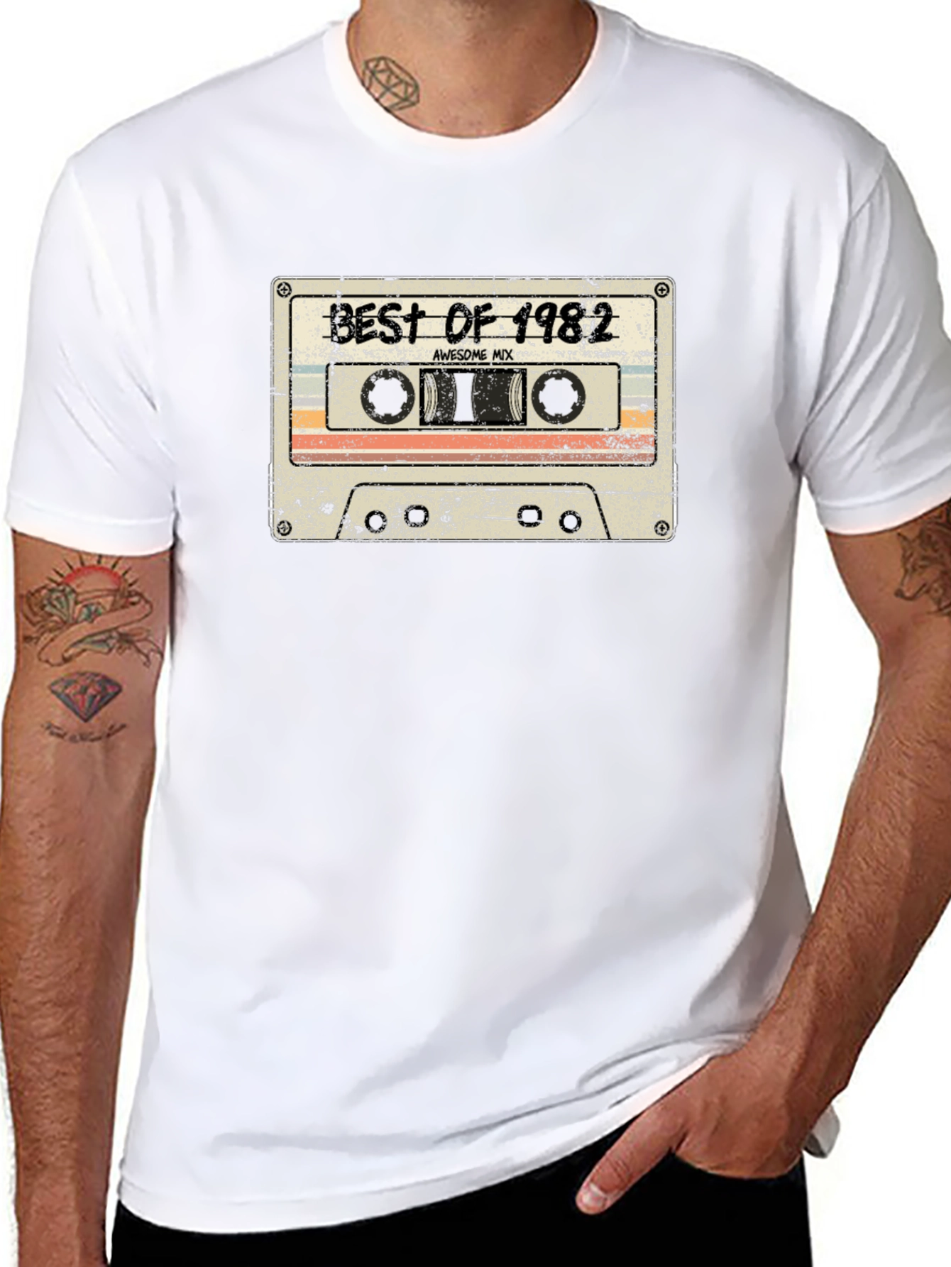 Best of 1982 Cassette Tape T-Shirt
