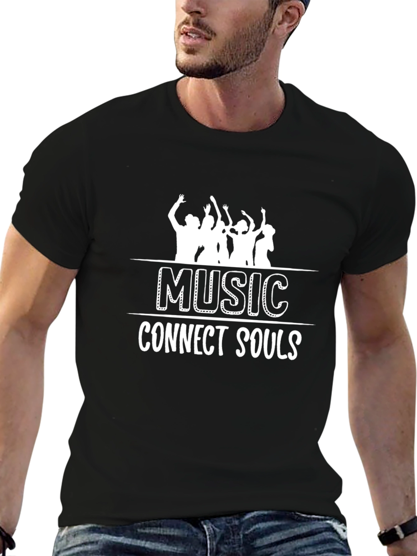 Music Connects Souls Graphic Tee