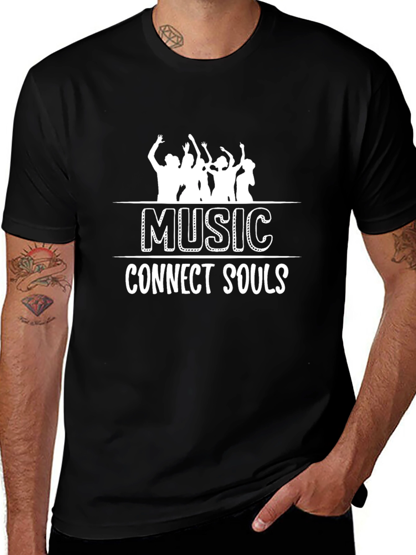 Music Connects Souls Graphic Tee