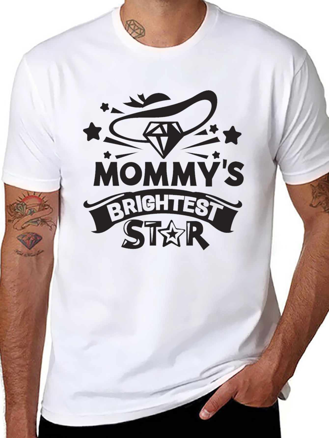 Mommys Brightest Star Graphic Tee