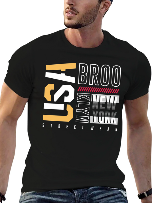 Brooklyn USA Streetwear T-Shirt