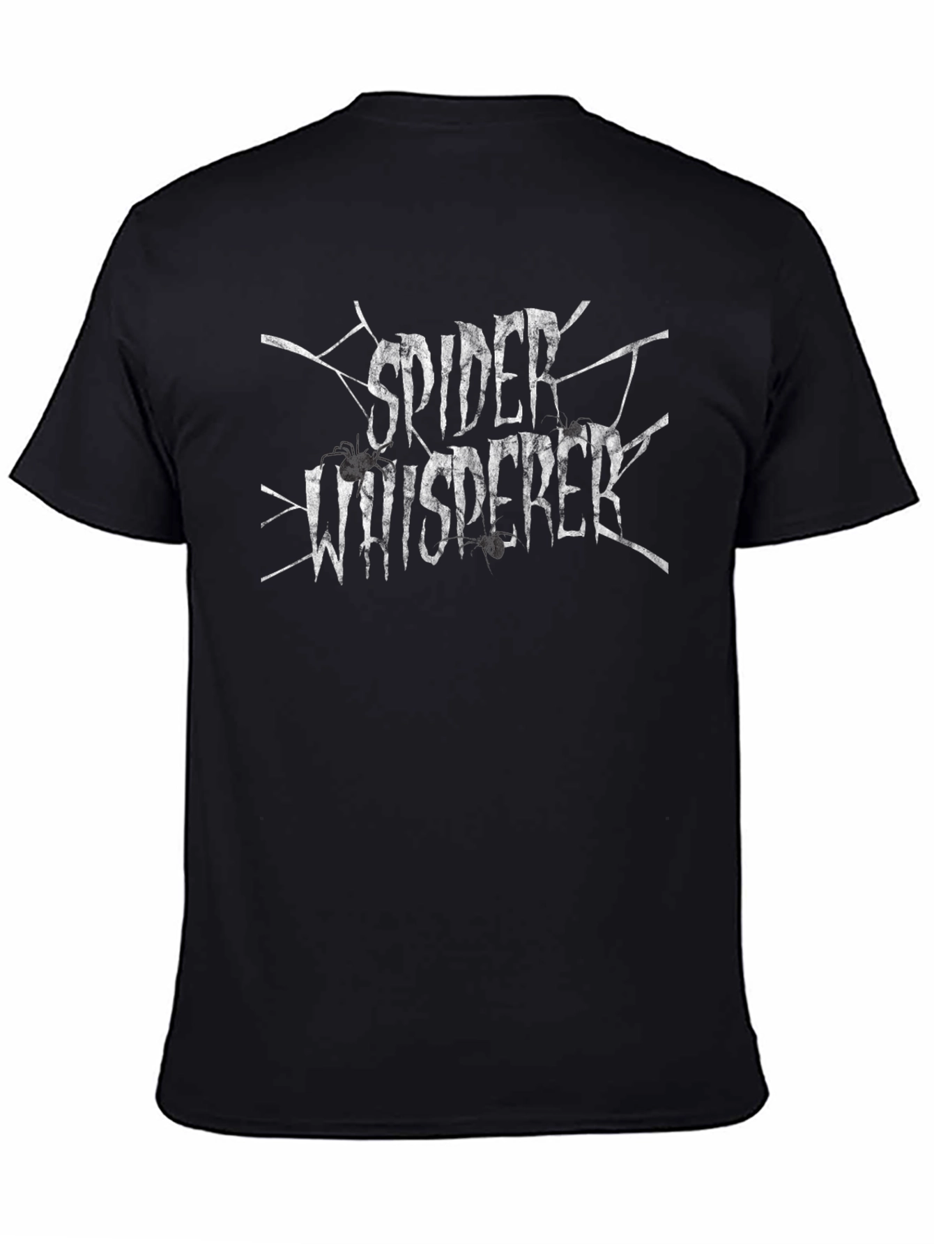 Spider Whisperer Graphic Tee - Black T-Shirt