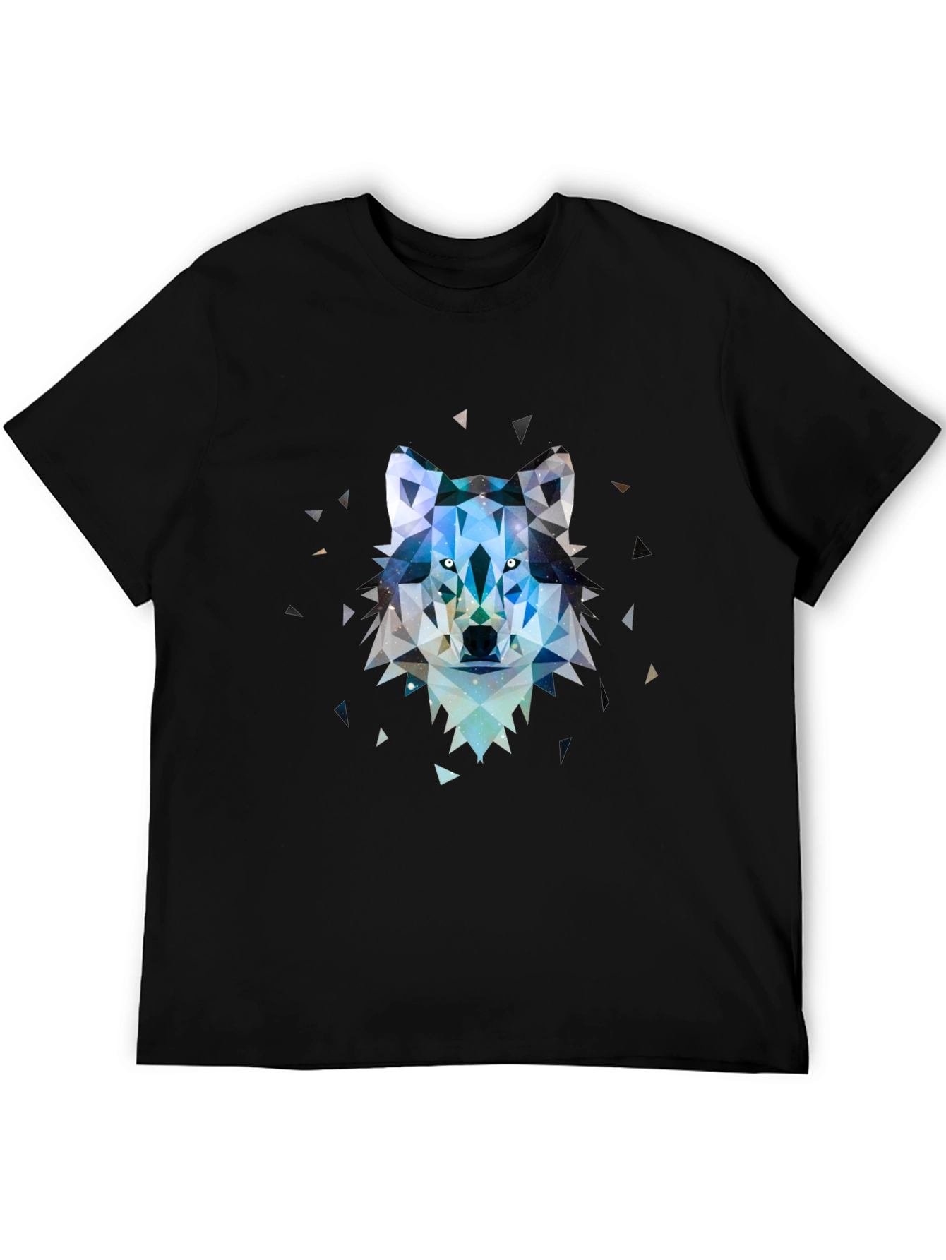Geometric Wolf Graphic Tee