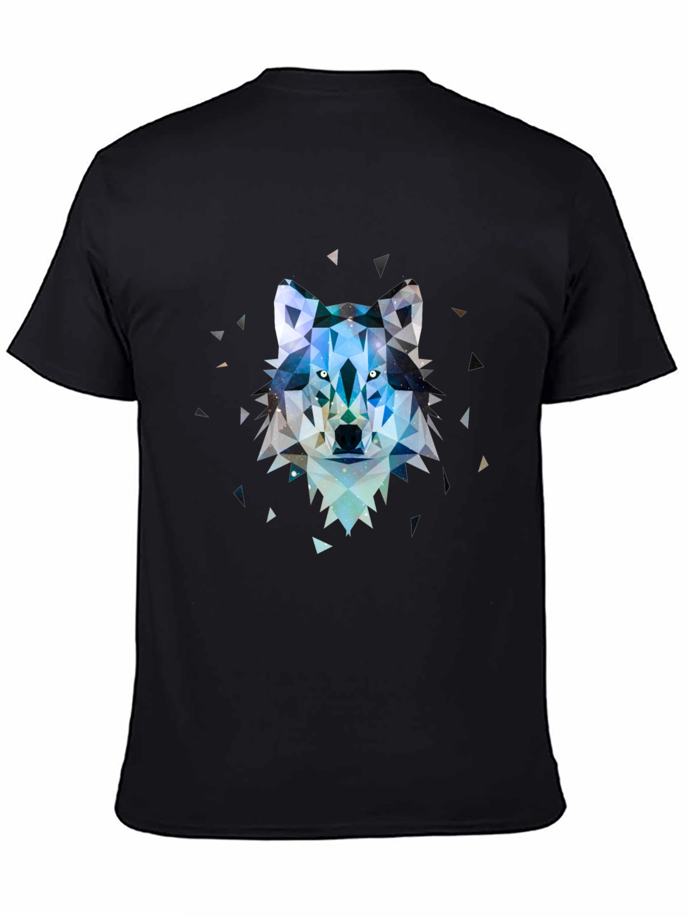 Geometric Wolf Graphic Tee