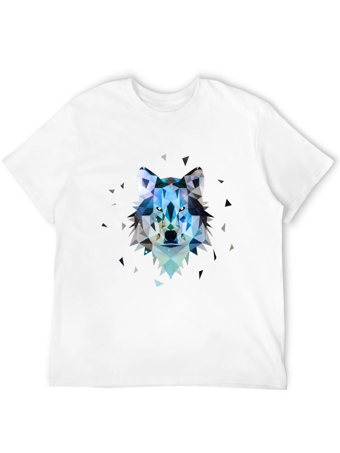 Geometric Wolf Graphic Tee