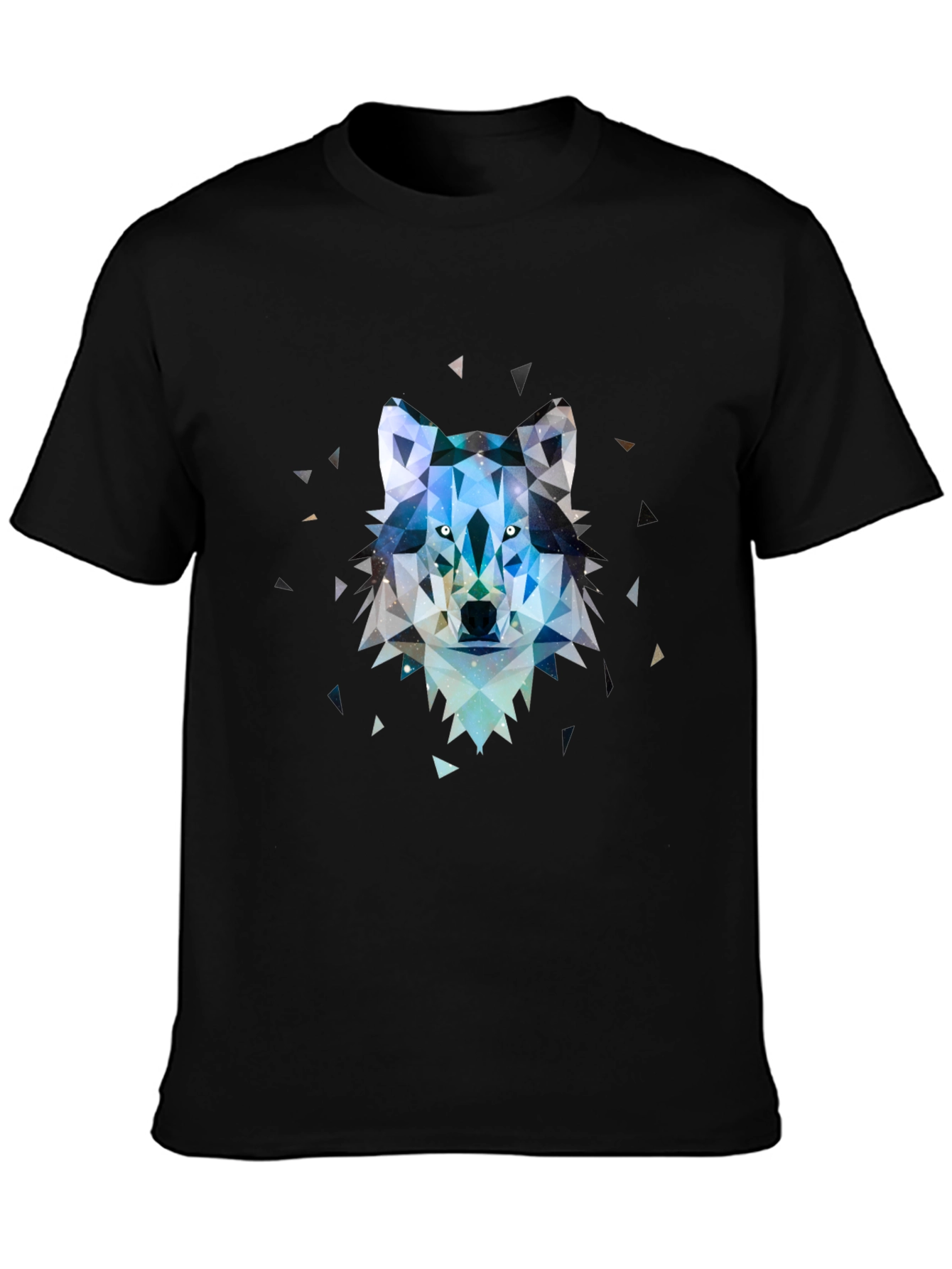 Geometric Wolf Graphic Tee