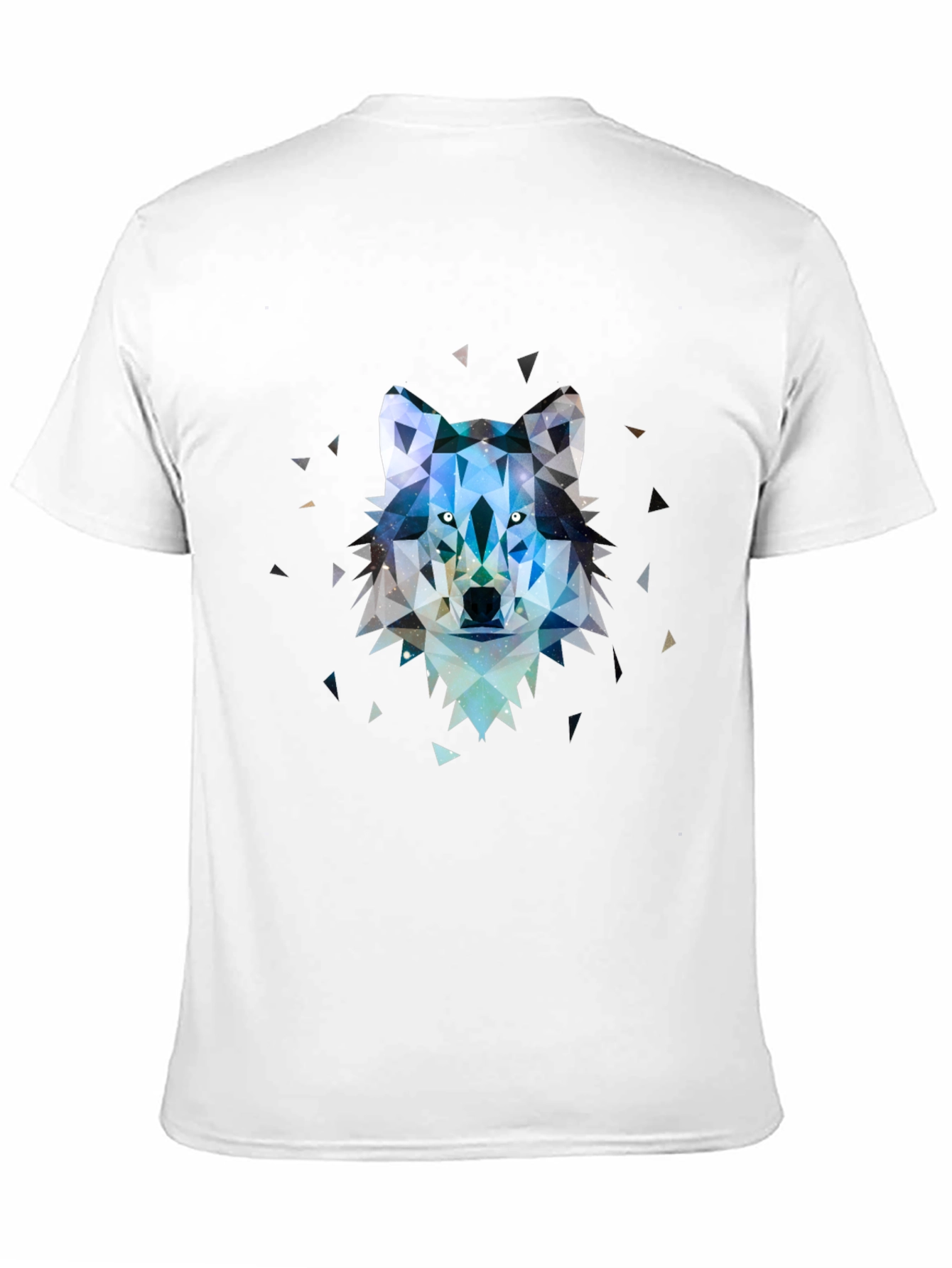 Geometric Wolf Graphic Tee