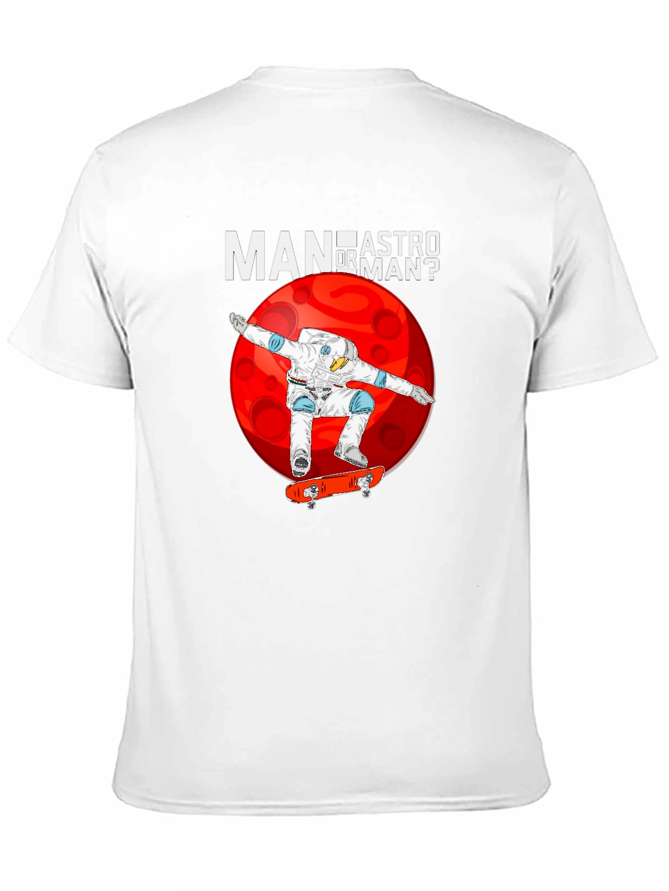 Man or Astro Man? Black T-Shirt