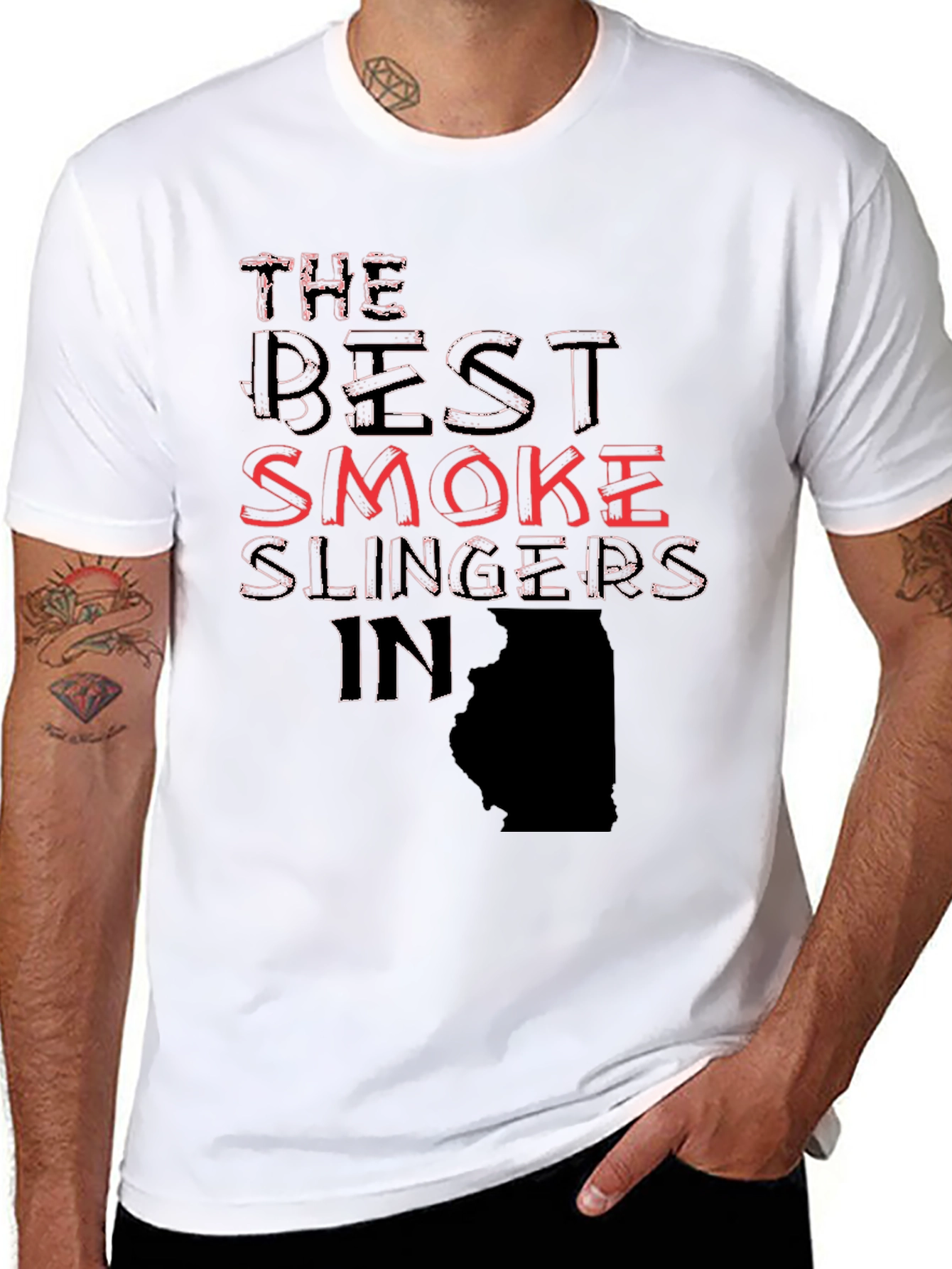 The Best Smoke Slingers in Illinois T-Shirt