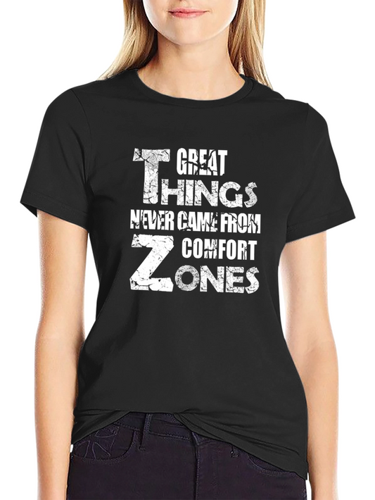 Motivational Great Things T-Shirt