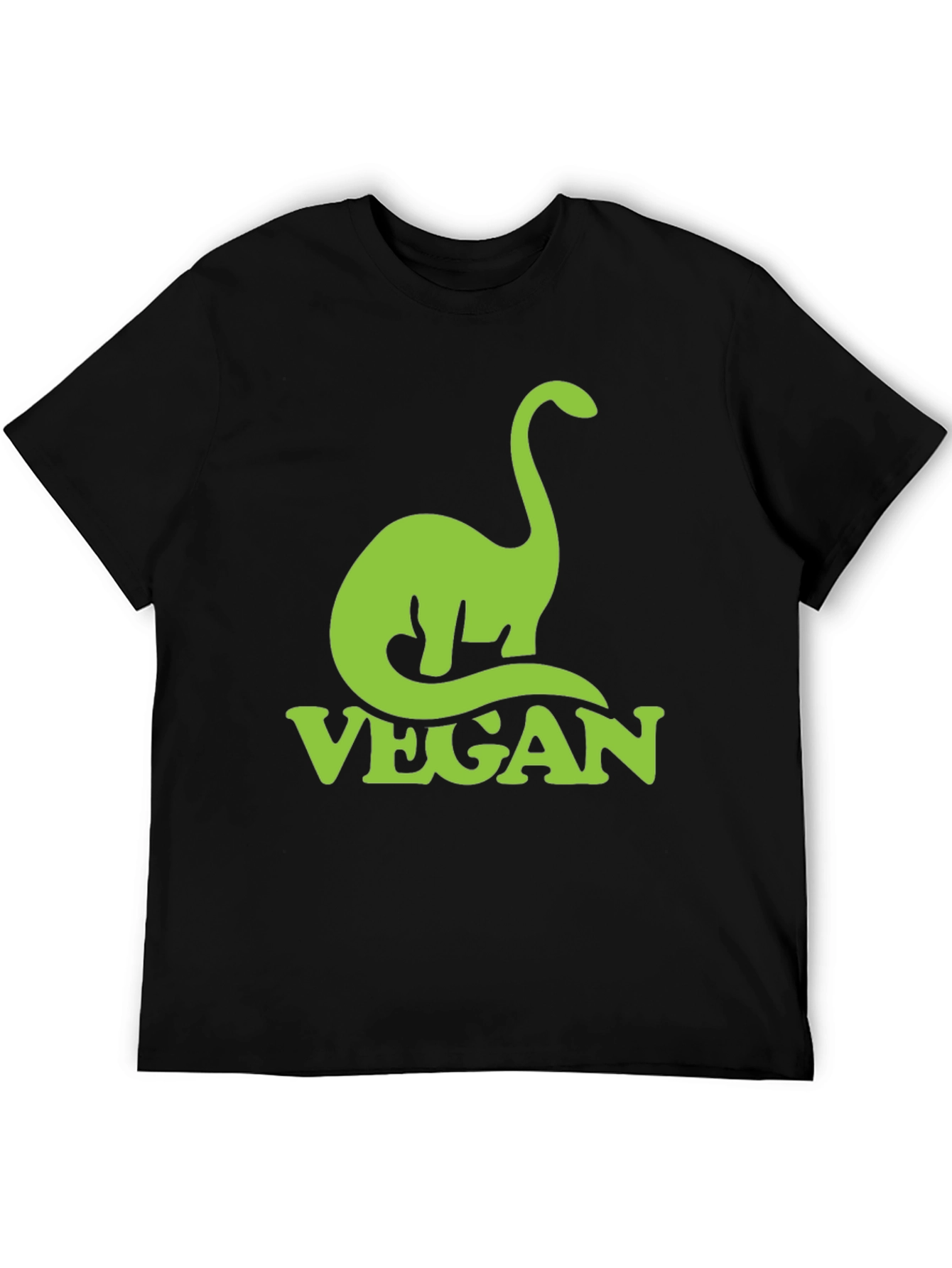 Vegan Dinosaur T-Shirt - Green Graphic Tee