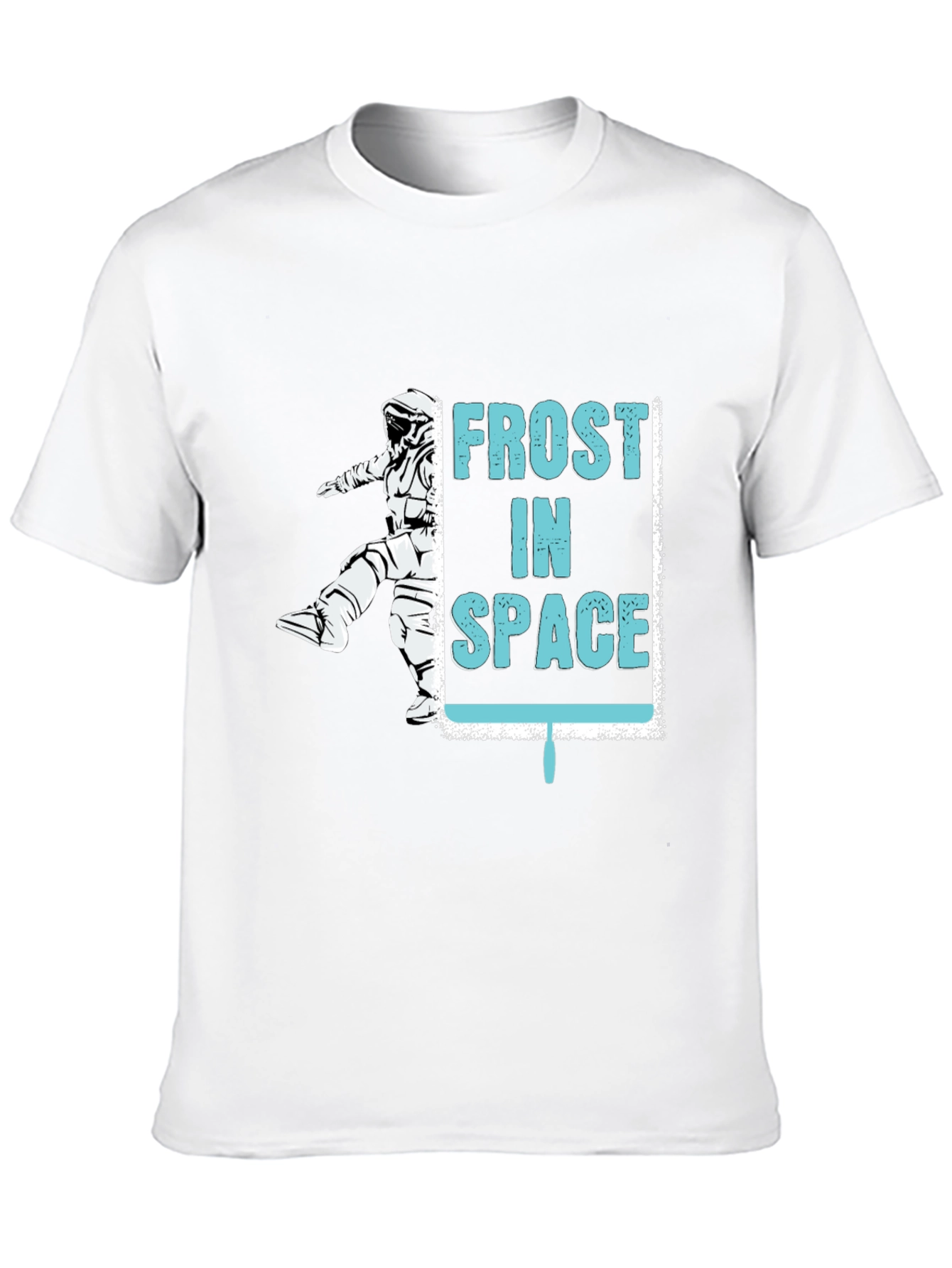 Frost in Space Graphic T-Shirt - Black