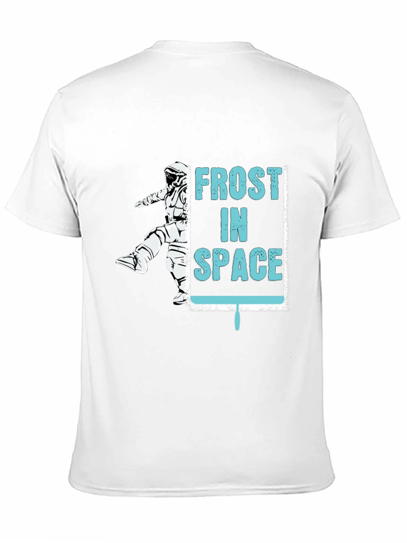 Frost in Space Graphic T-Shirt - Black