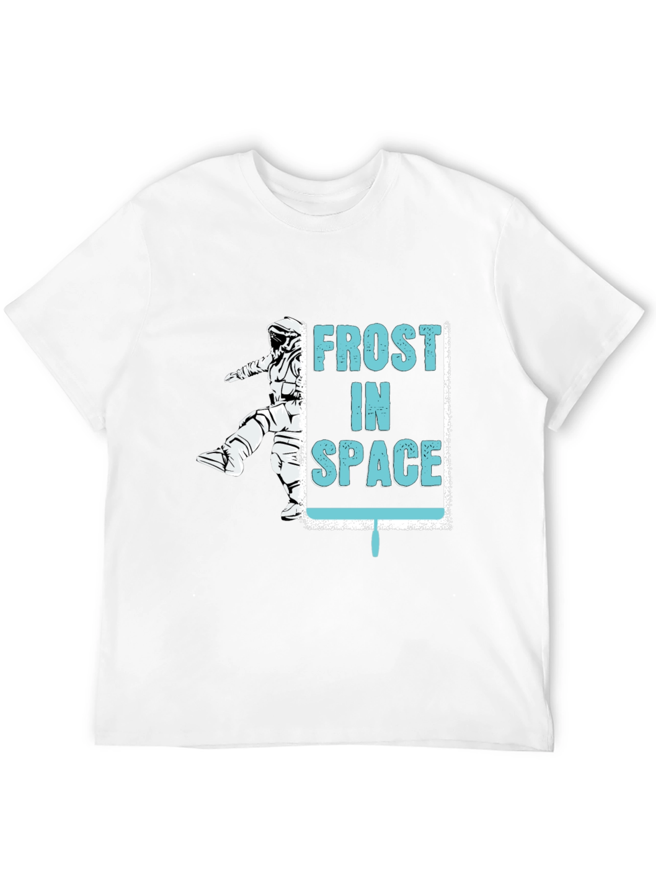 Frost in Space Graphic T-Shirt - Black