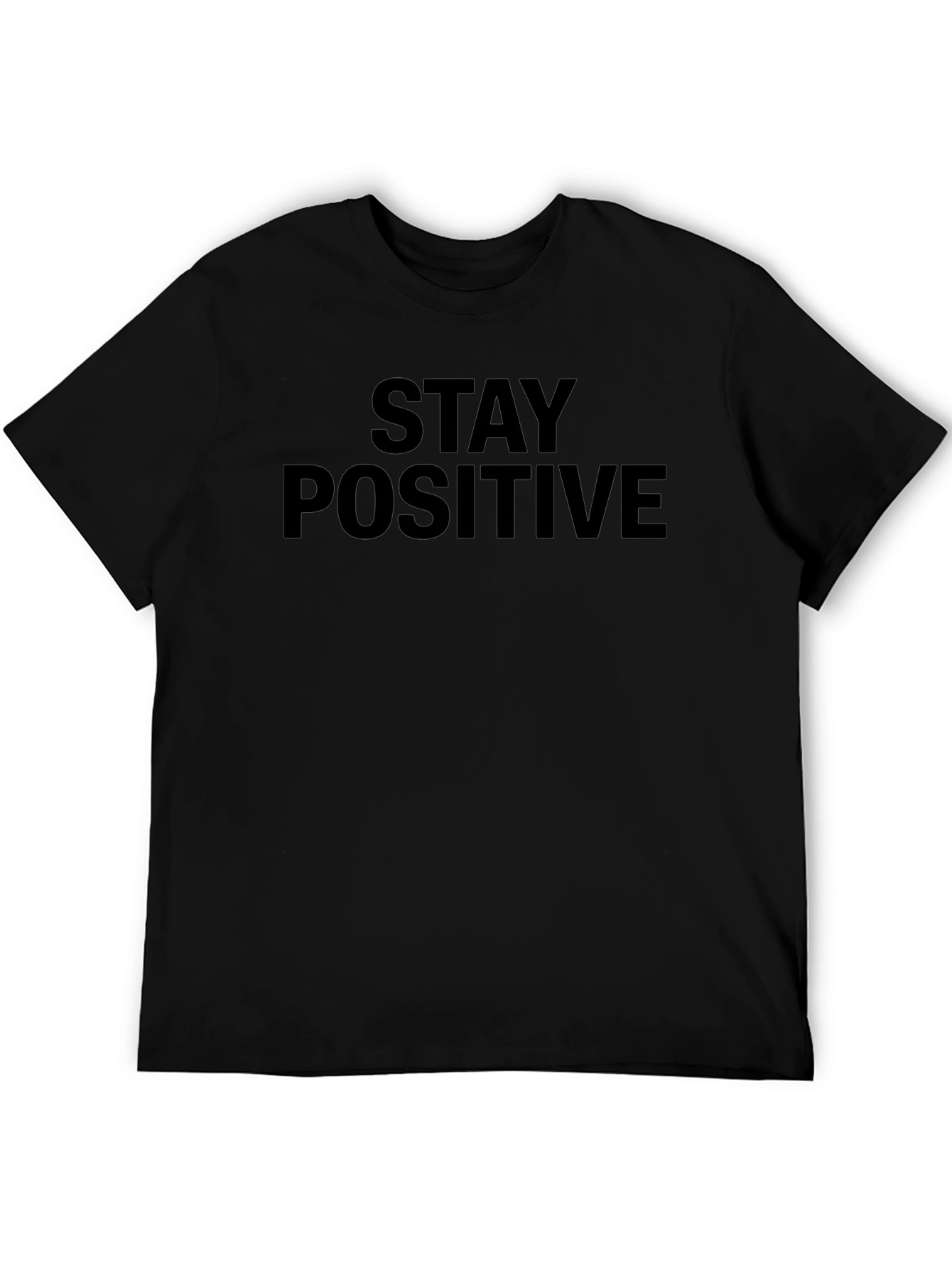Stay Positive Graphic Tee - Classic Comfort